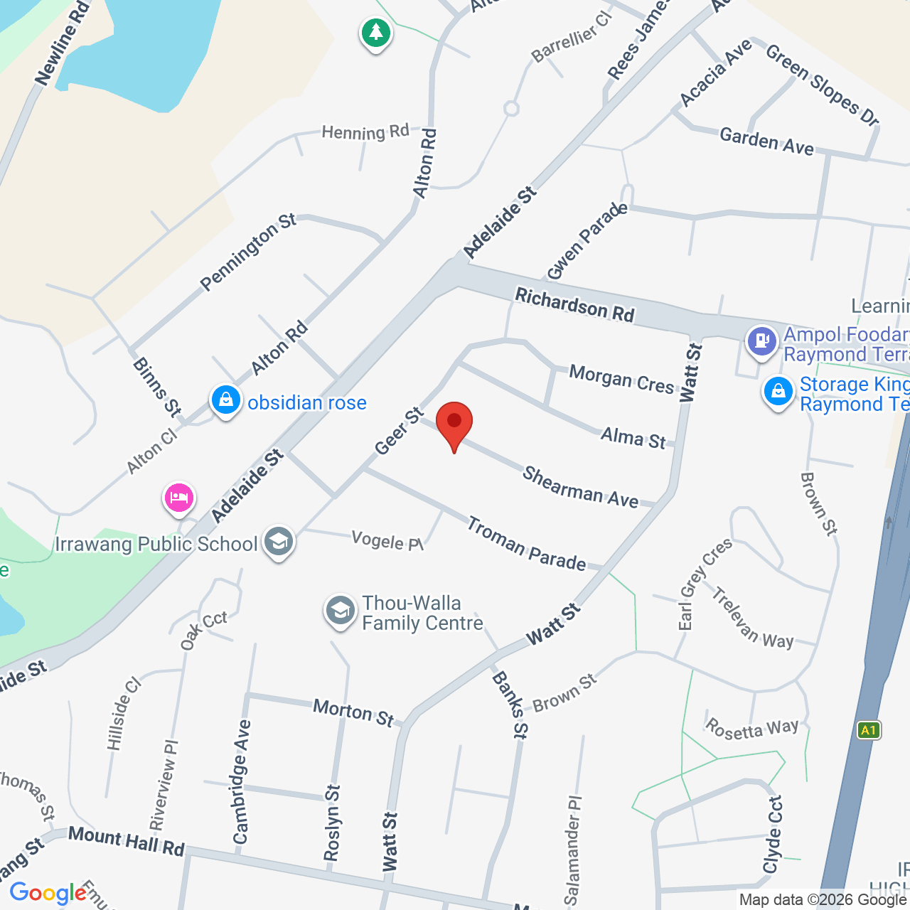 location map