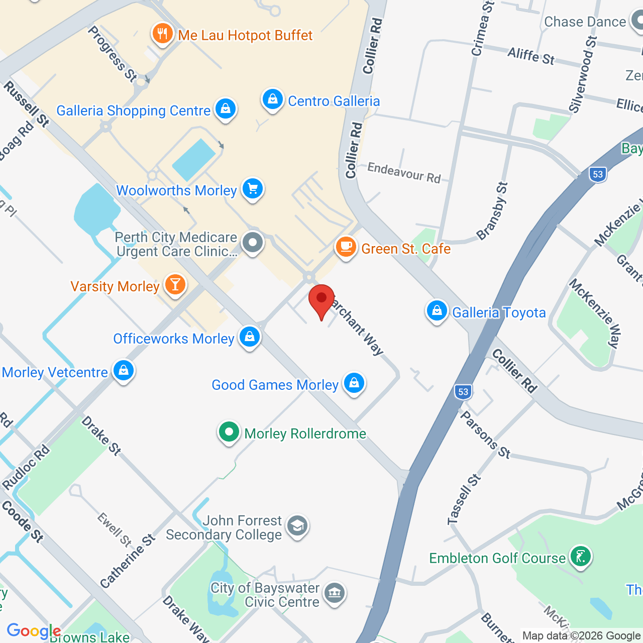 location map