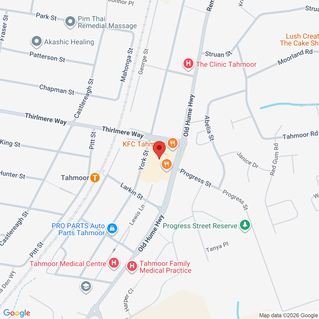 location map