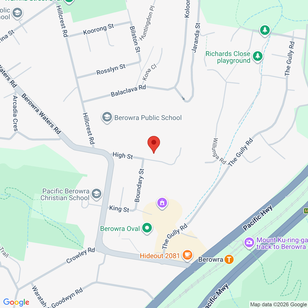 location map