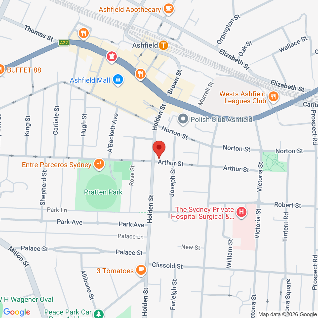location map