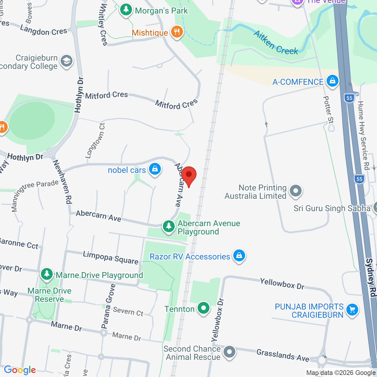 location map