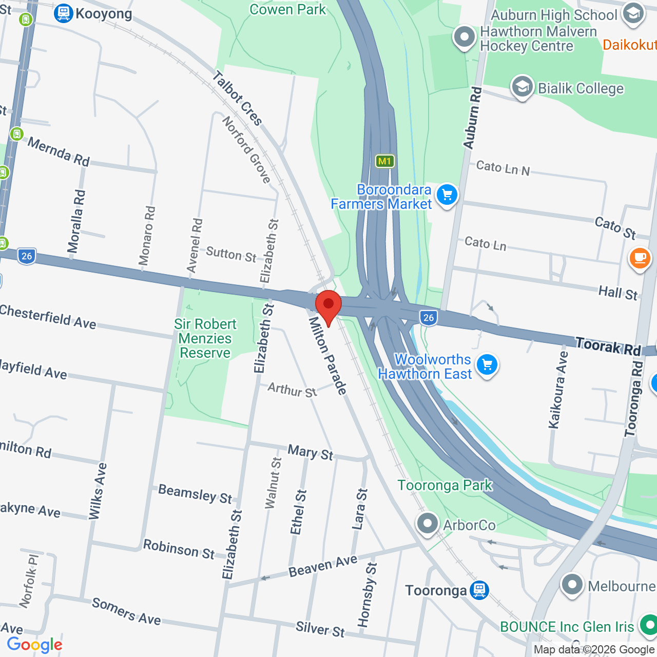 location map