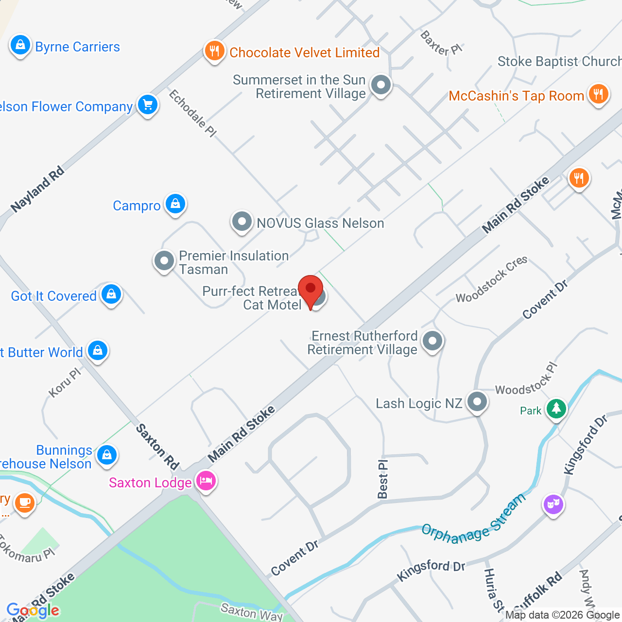 location map