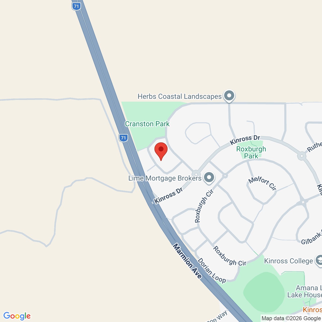 location map
