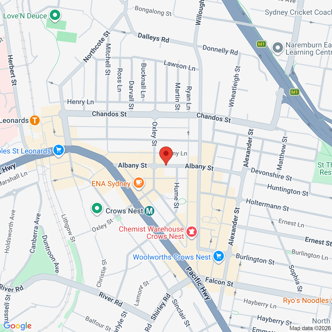 location map