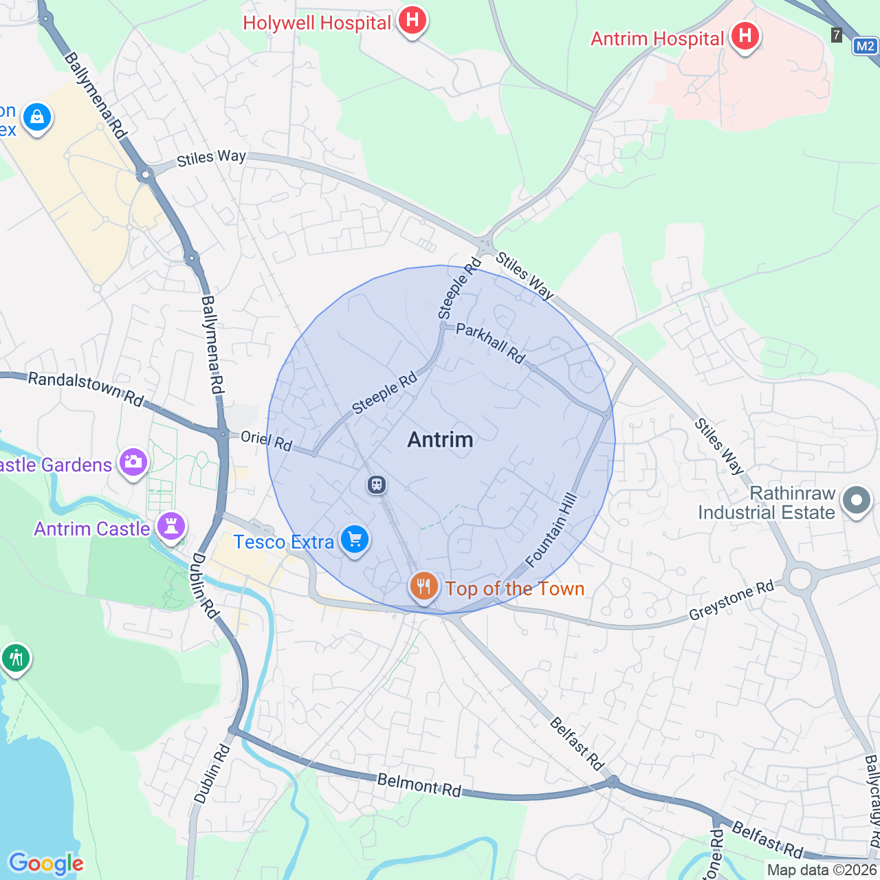 location map