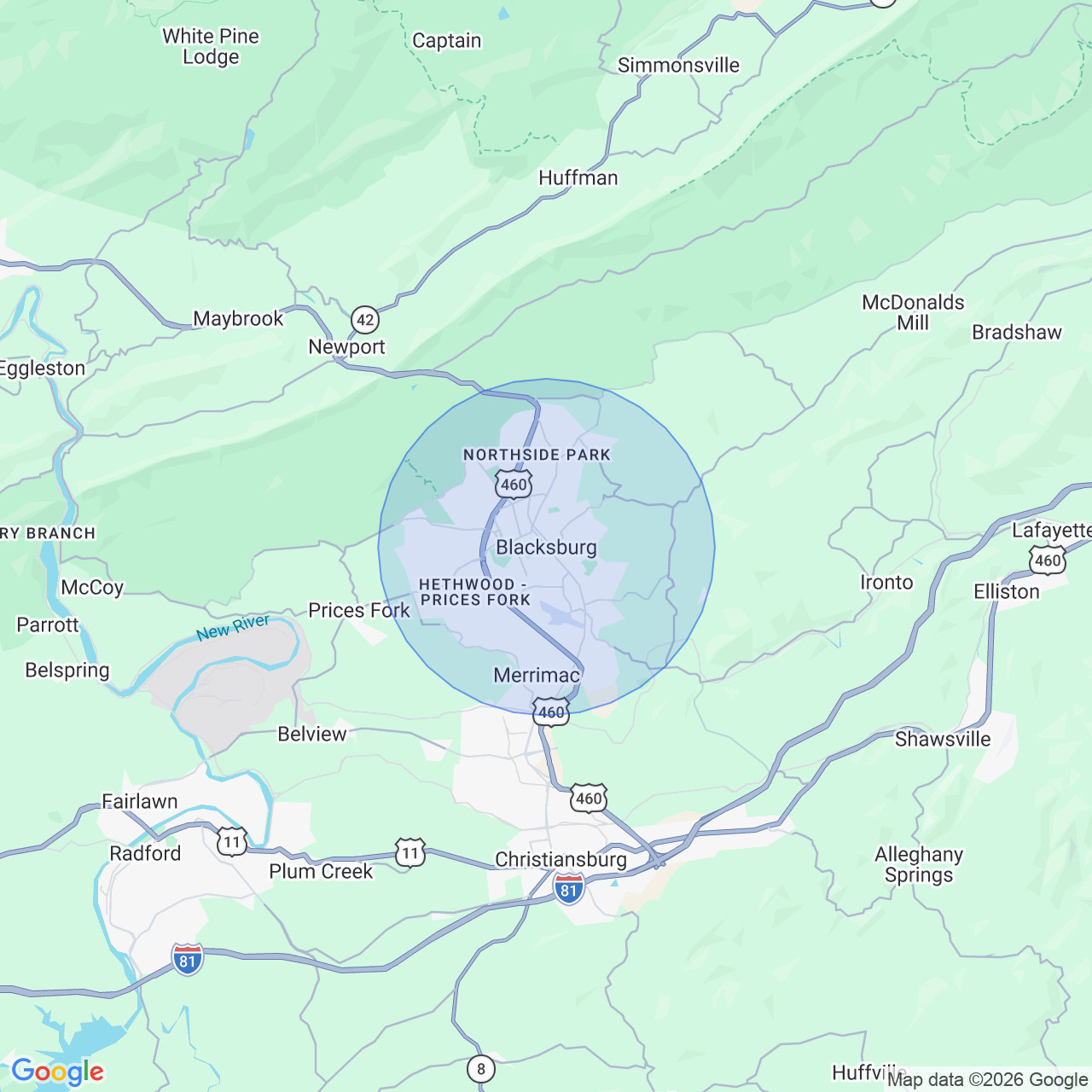 location map