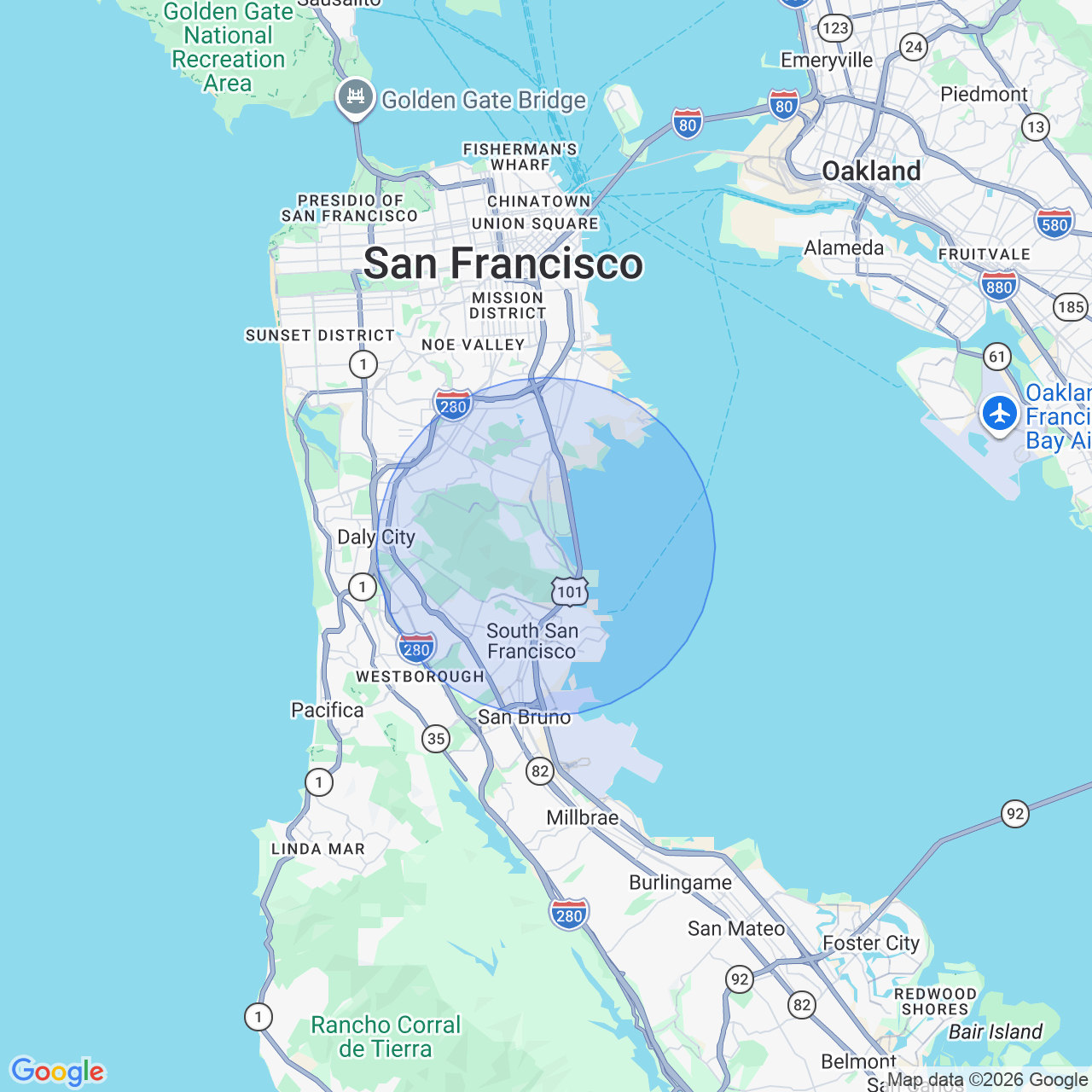 location map