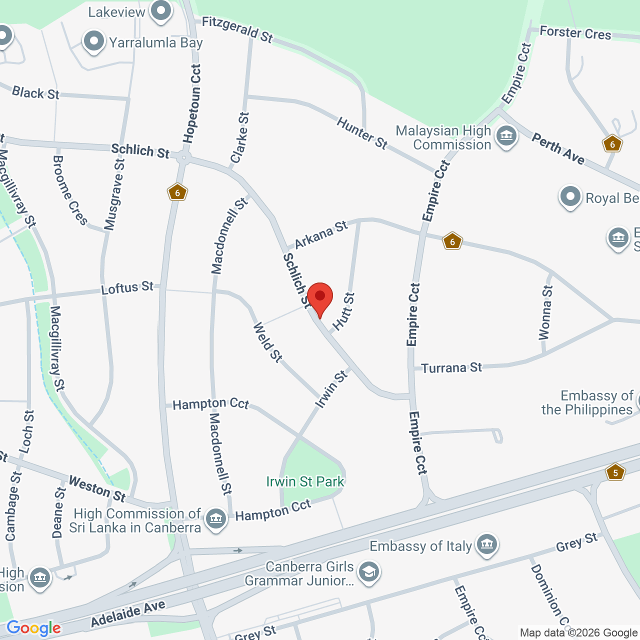 location map