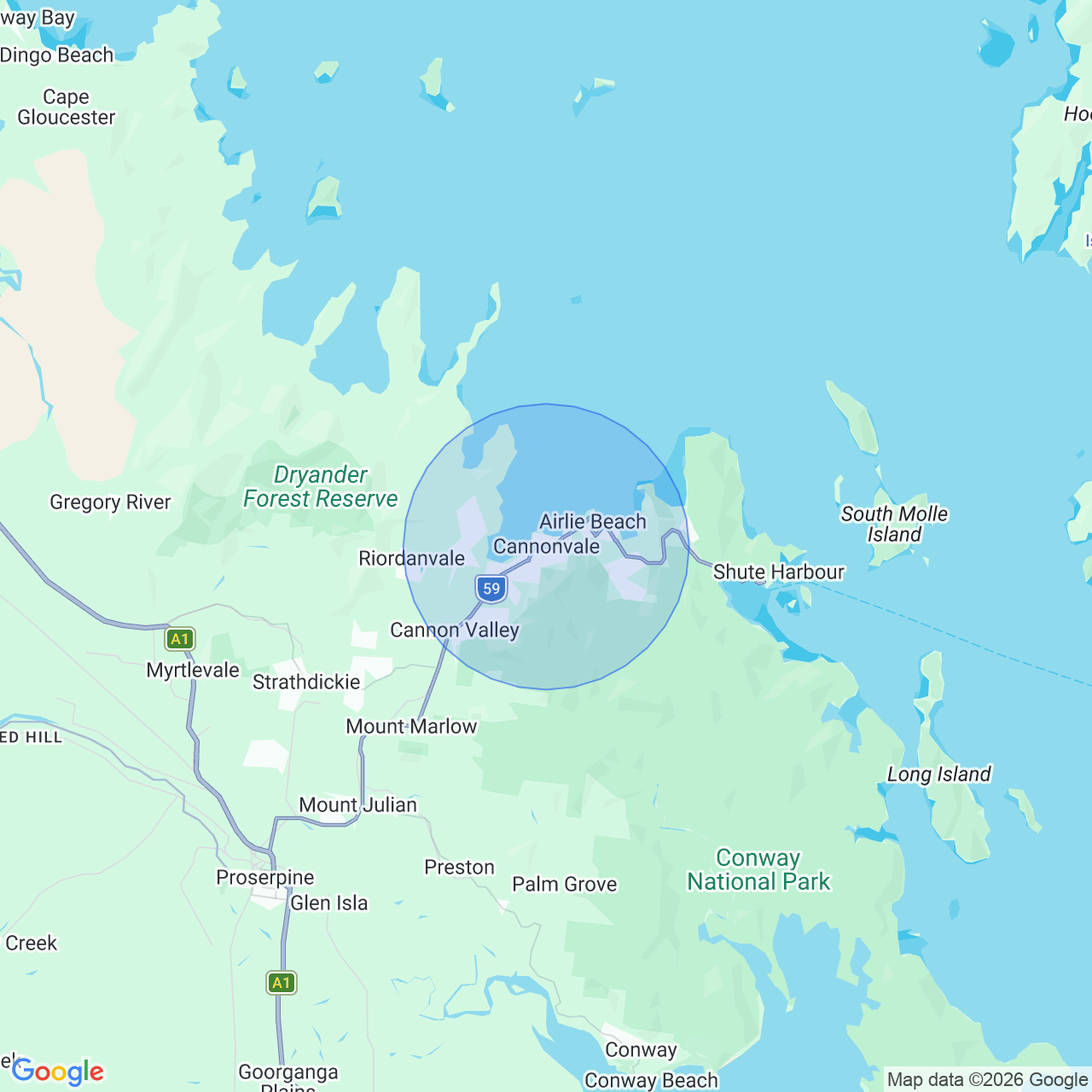 location map