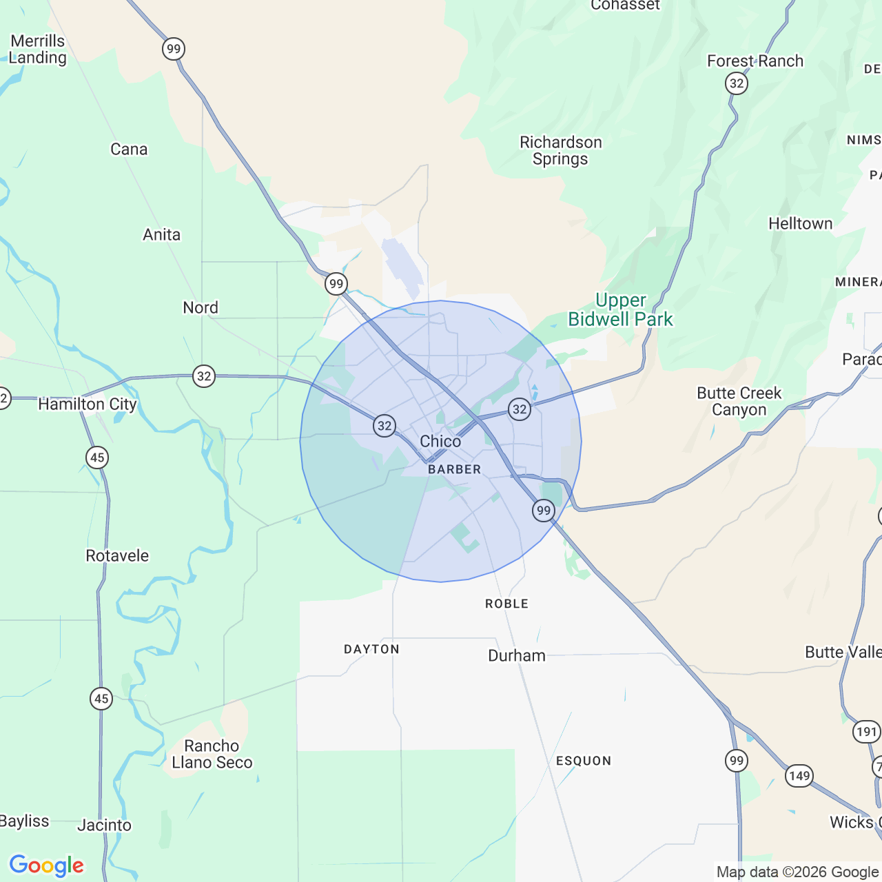 location map