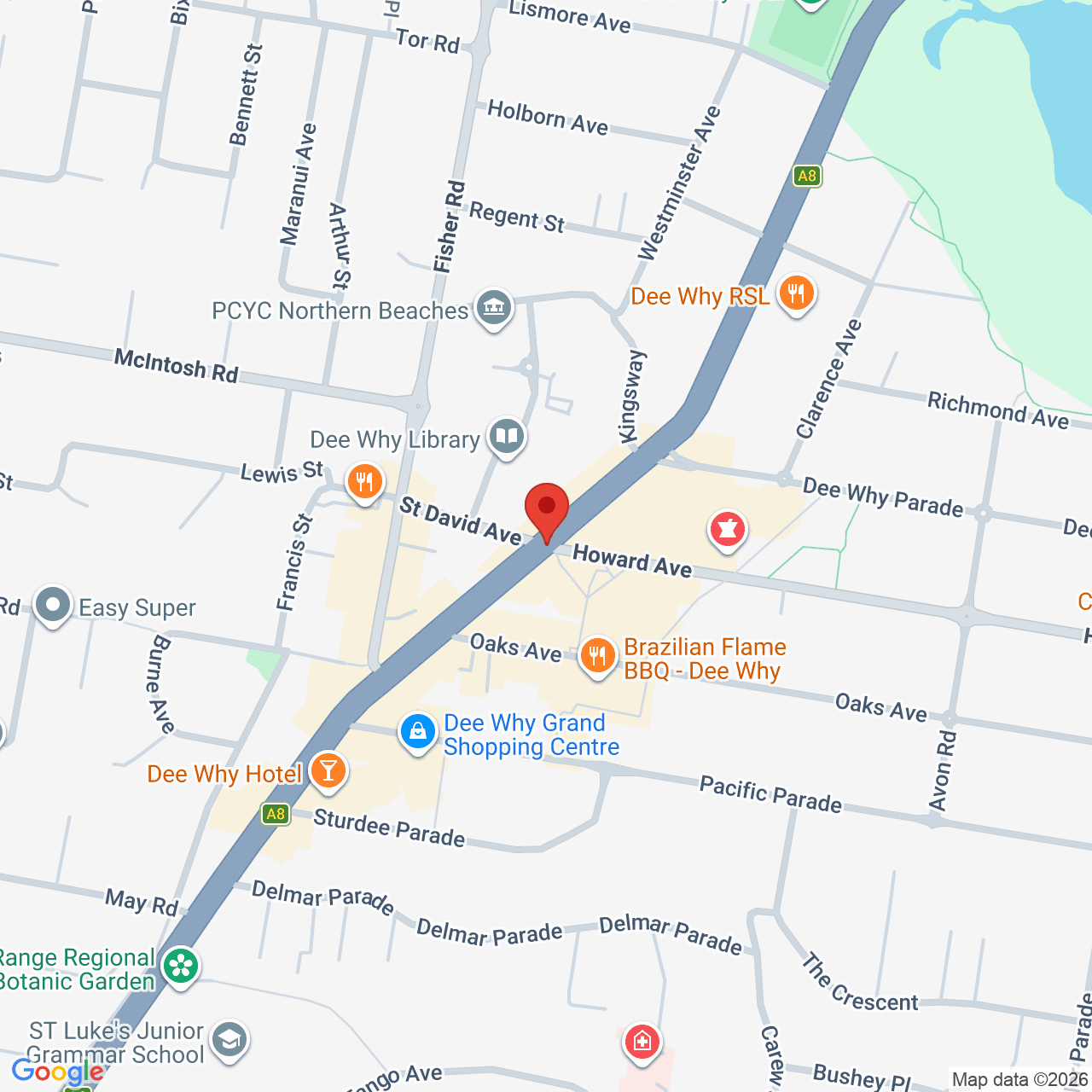 location map