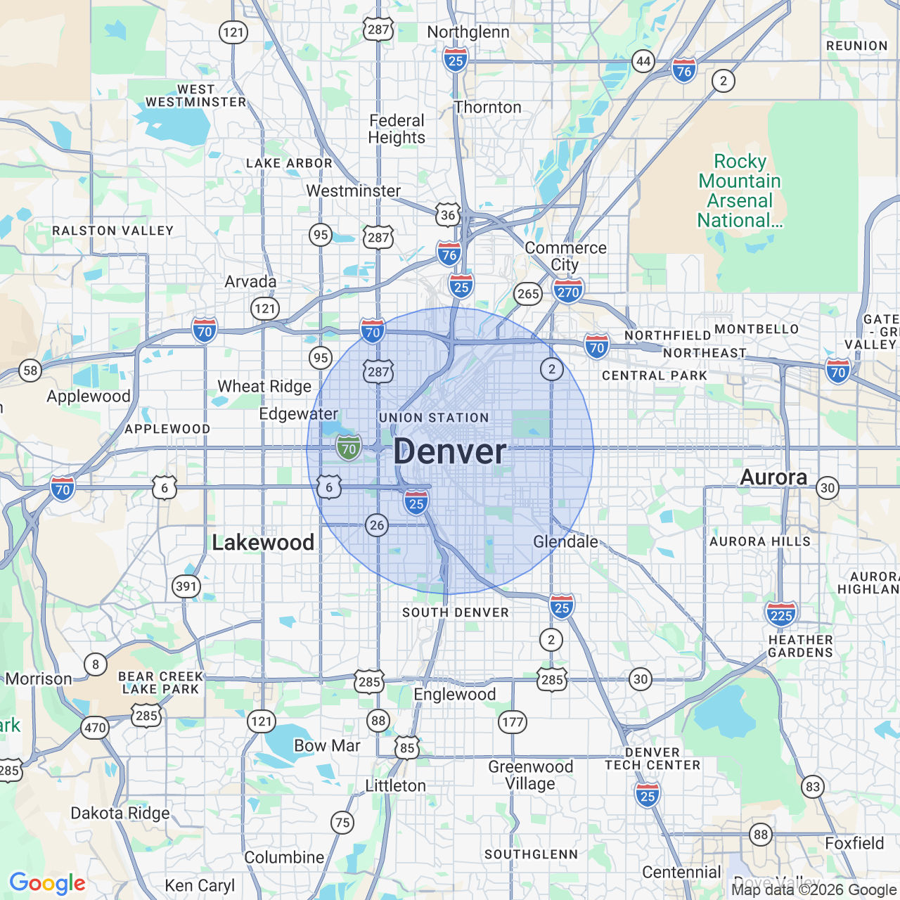 location map