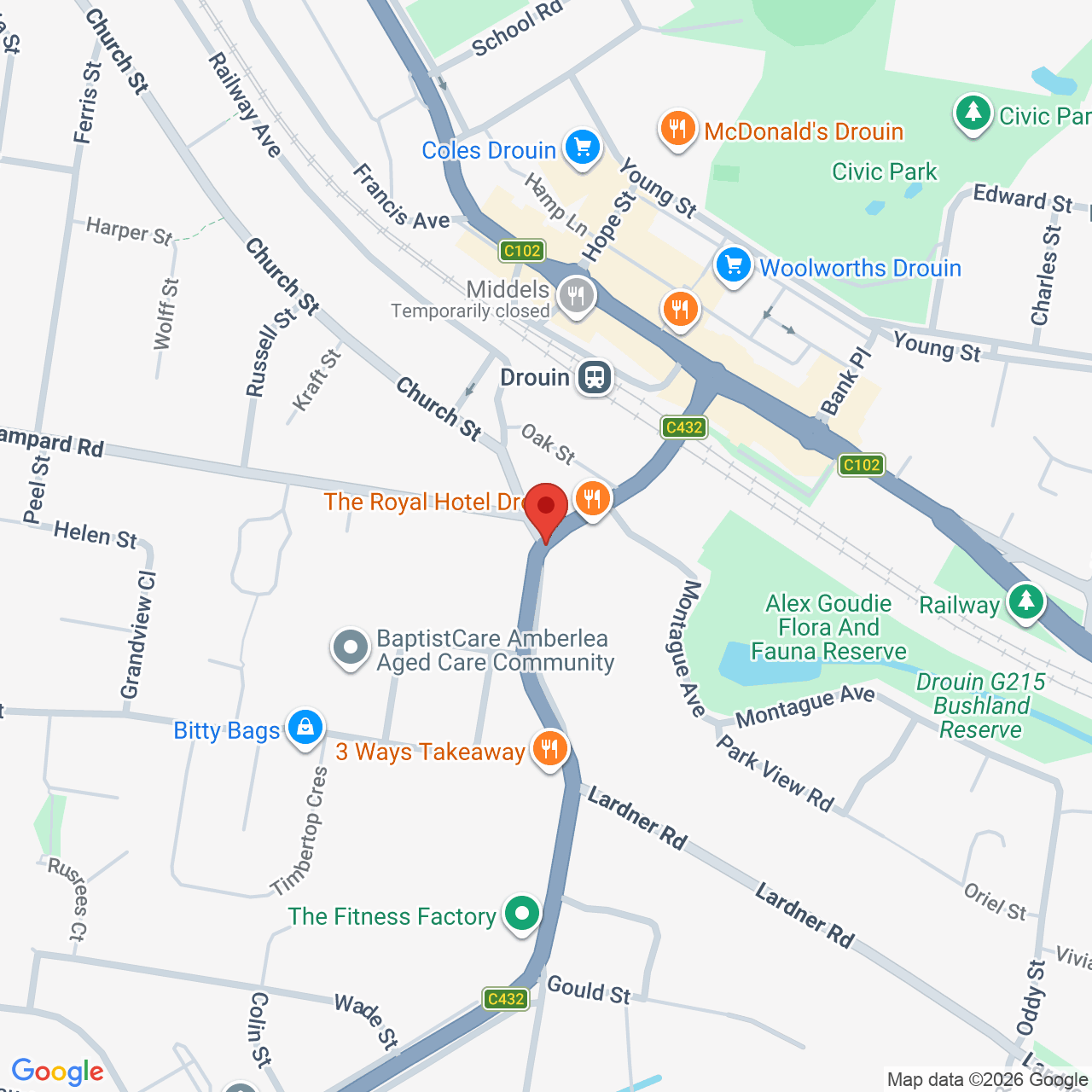 location map