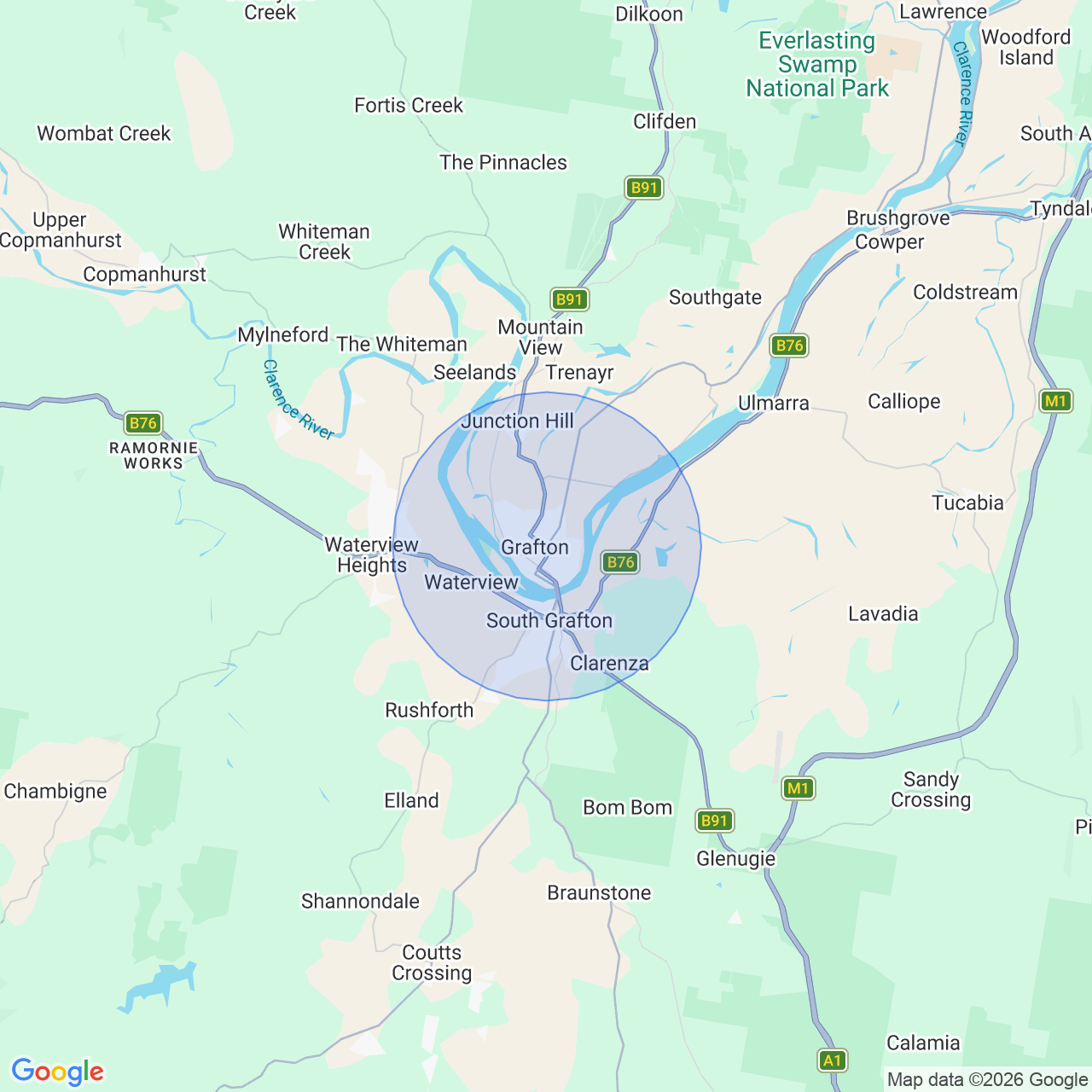 location map