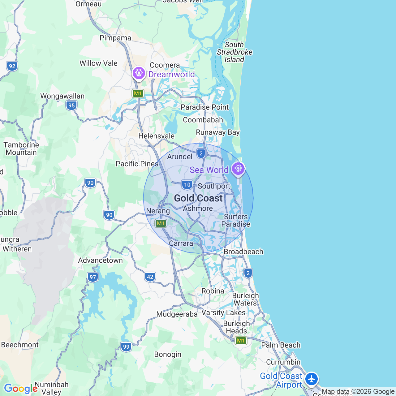 location map