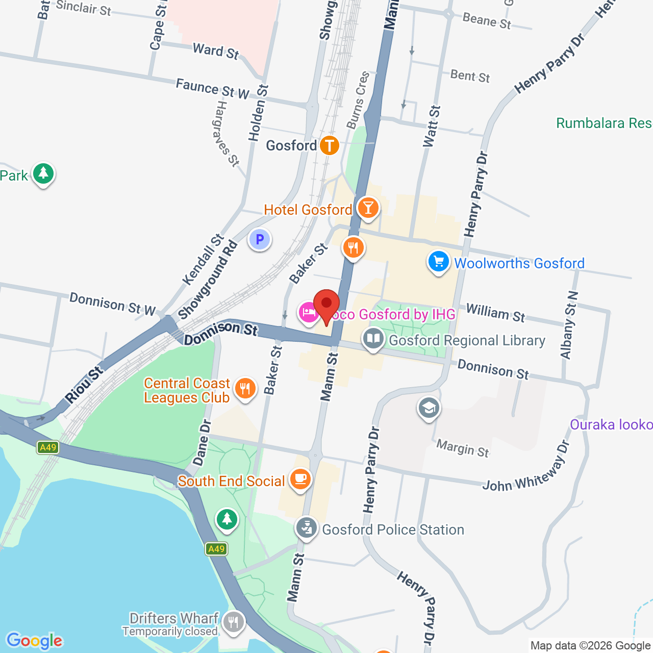 location map