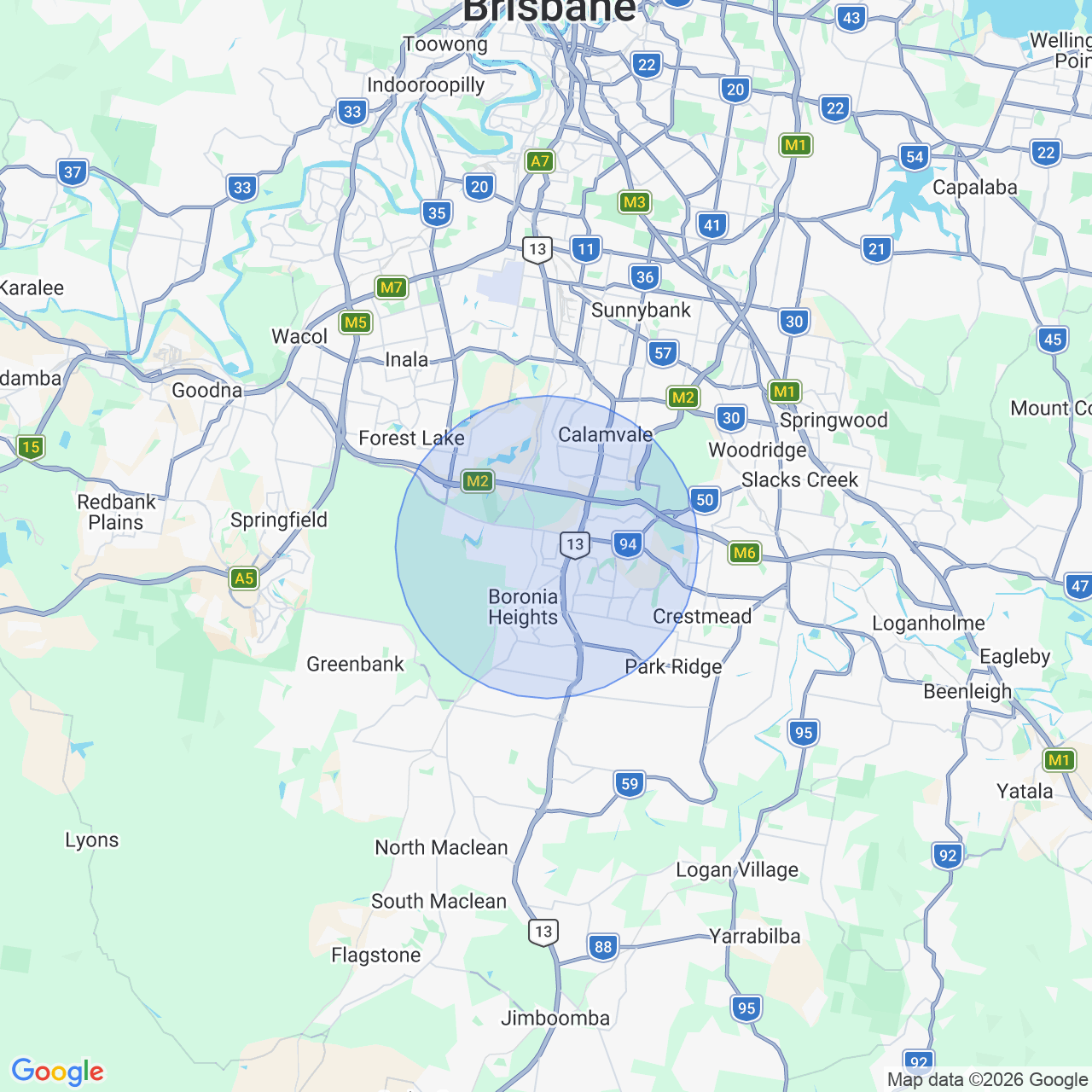 location map