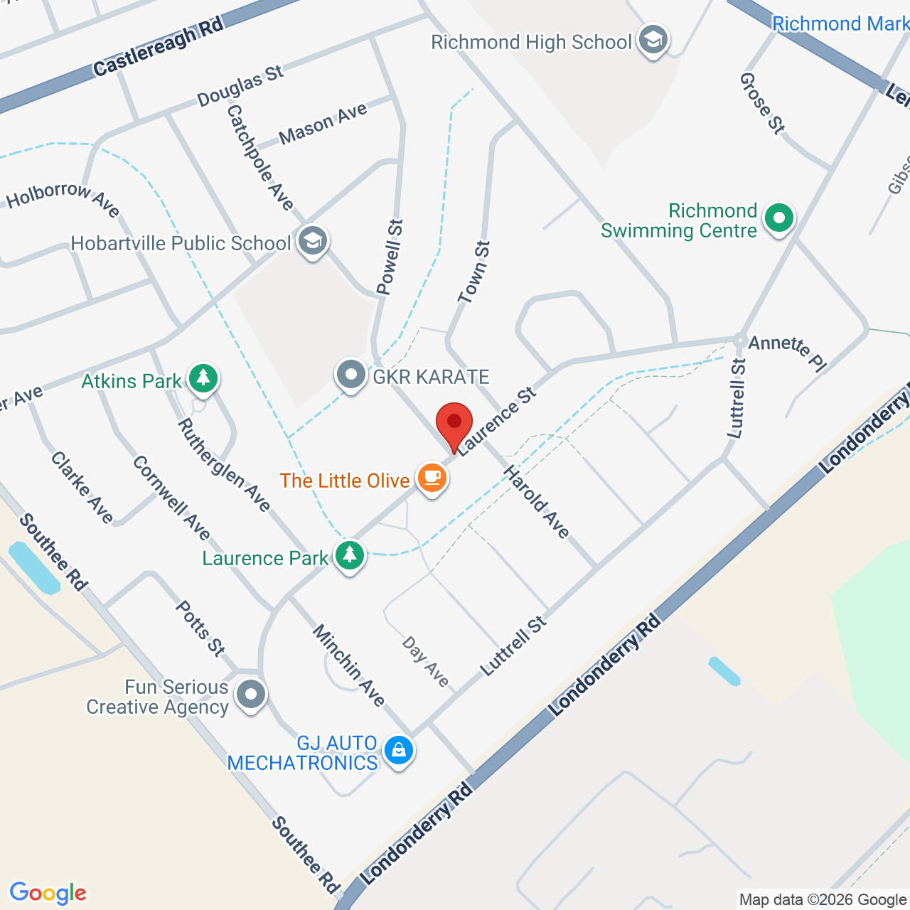 location map