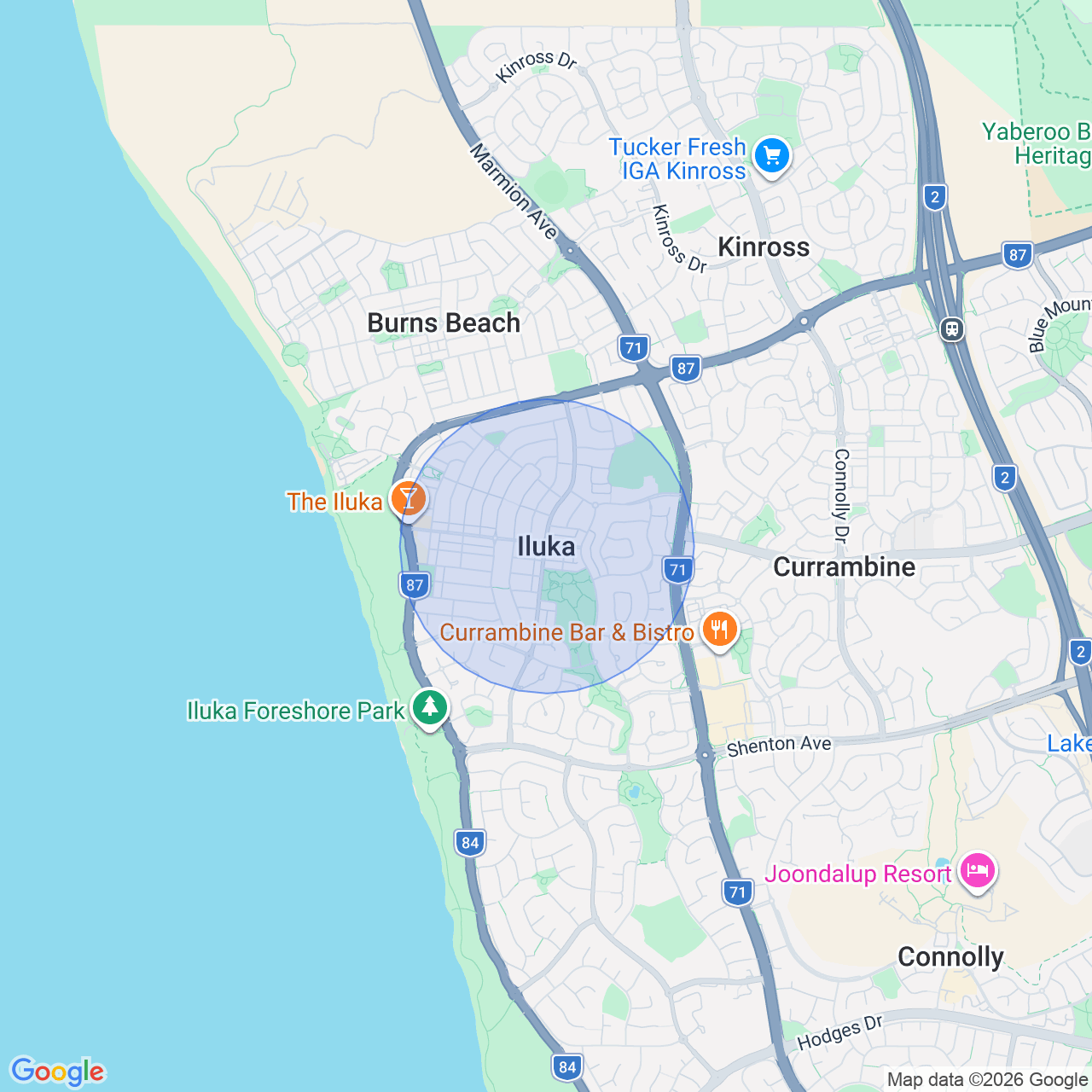 location map