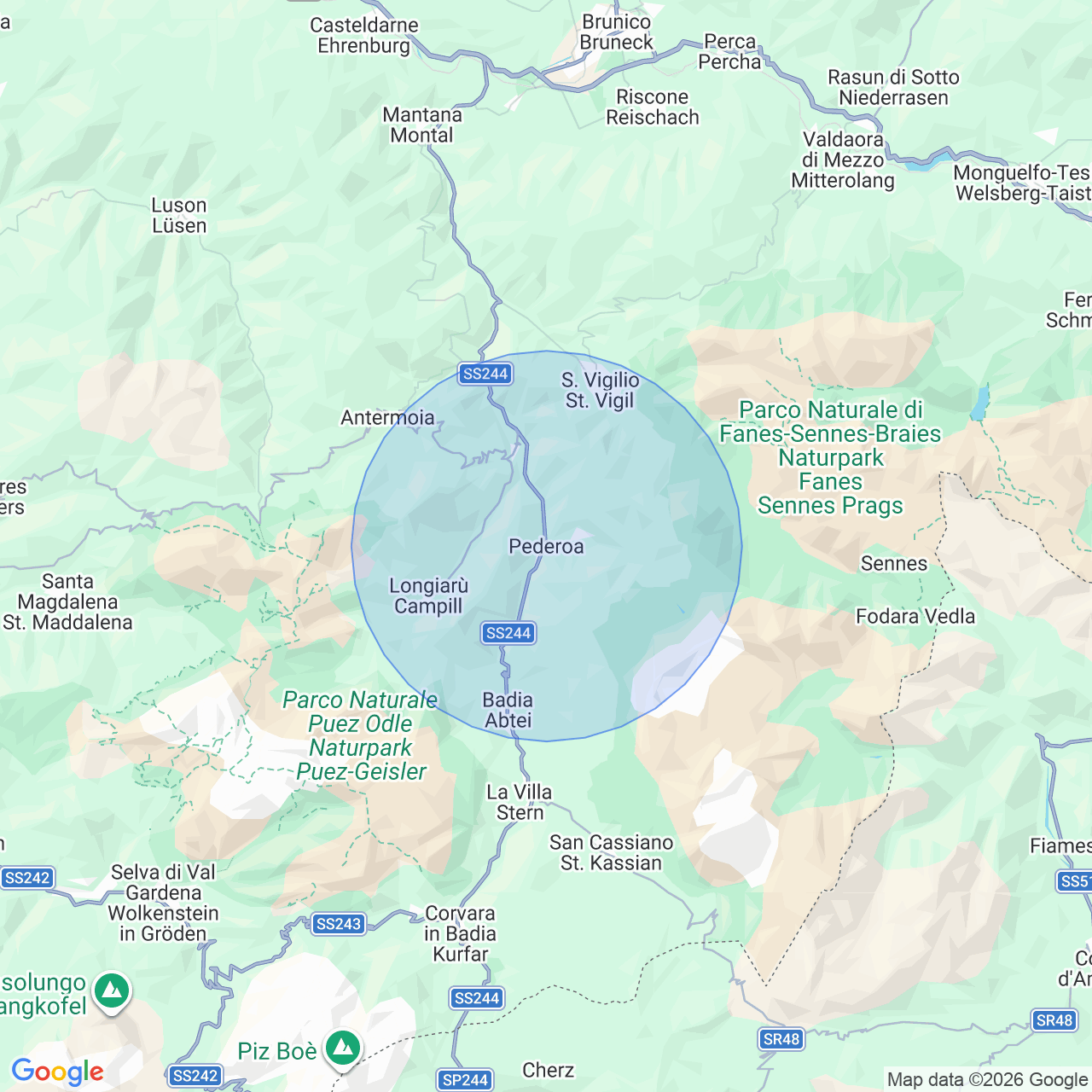location map