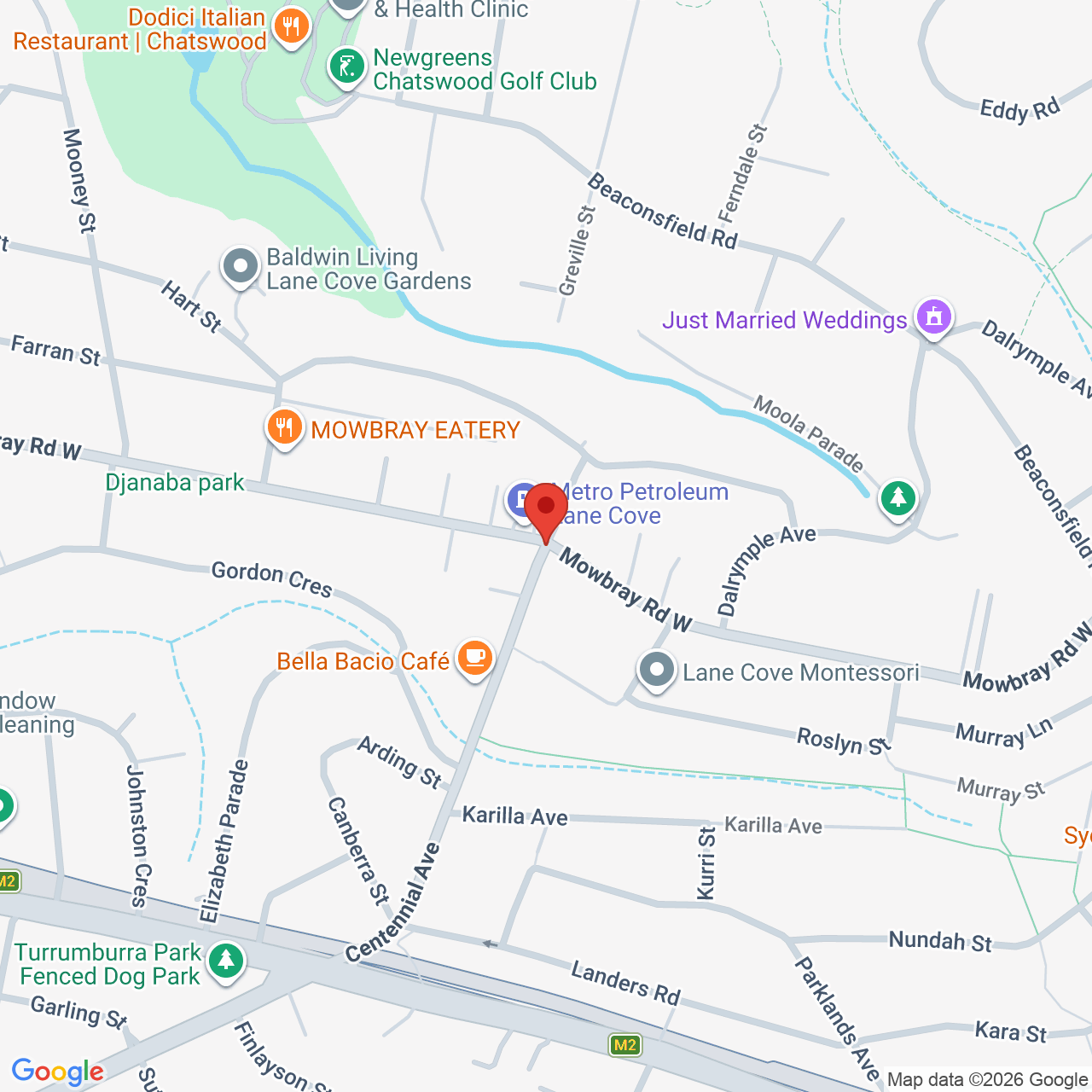 location map