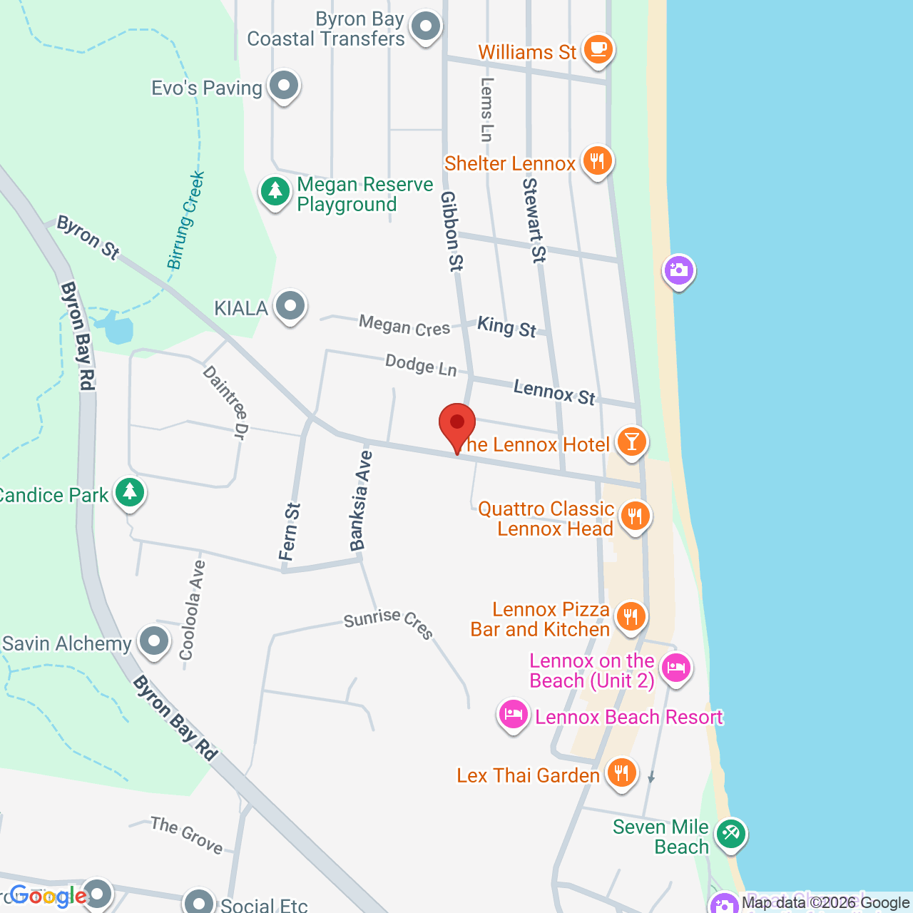 location map