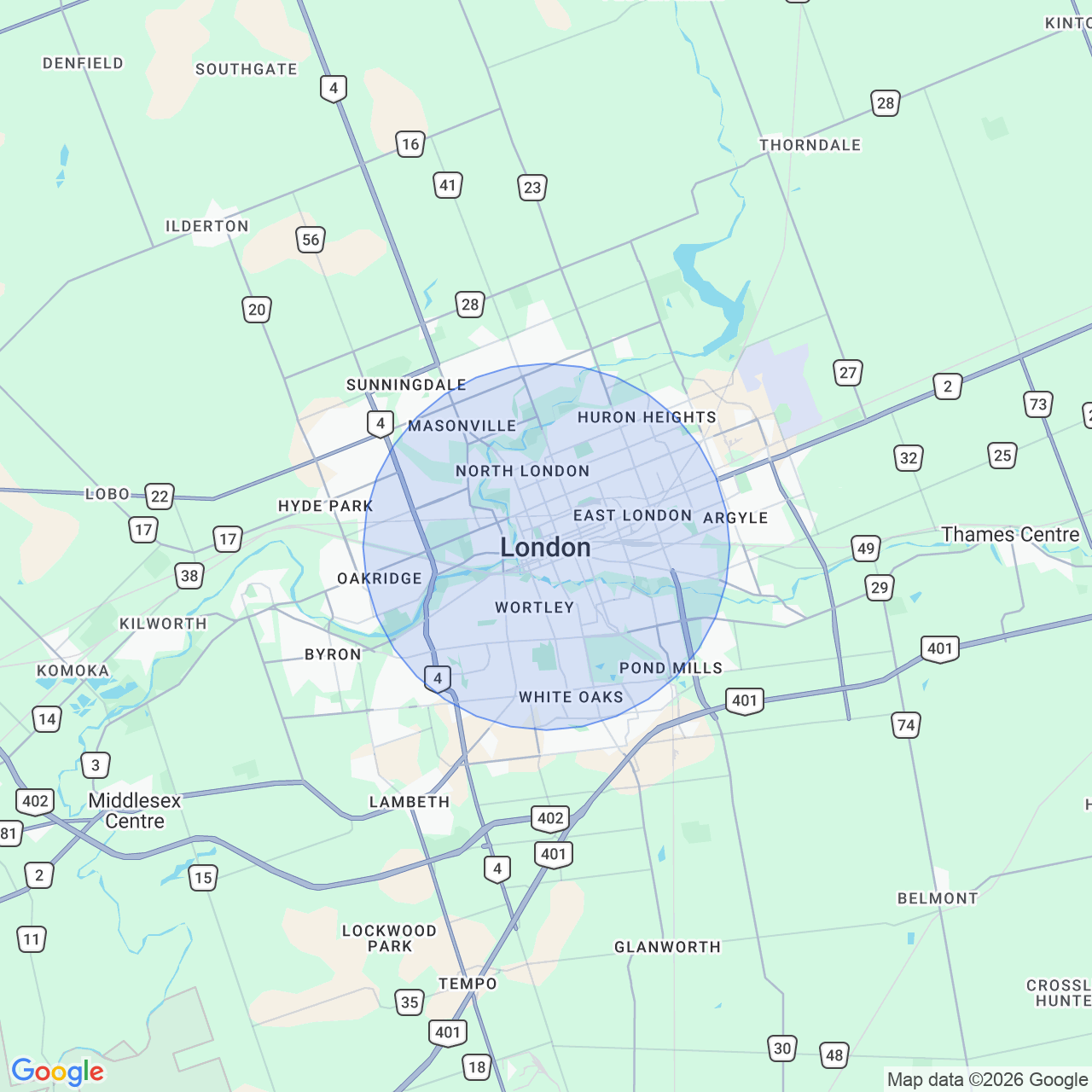 location map