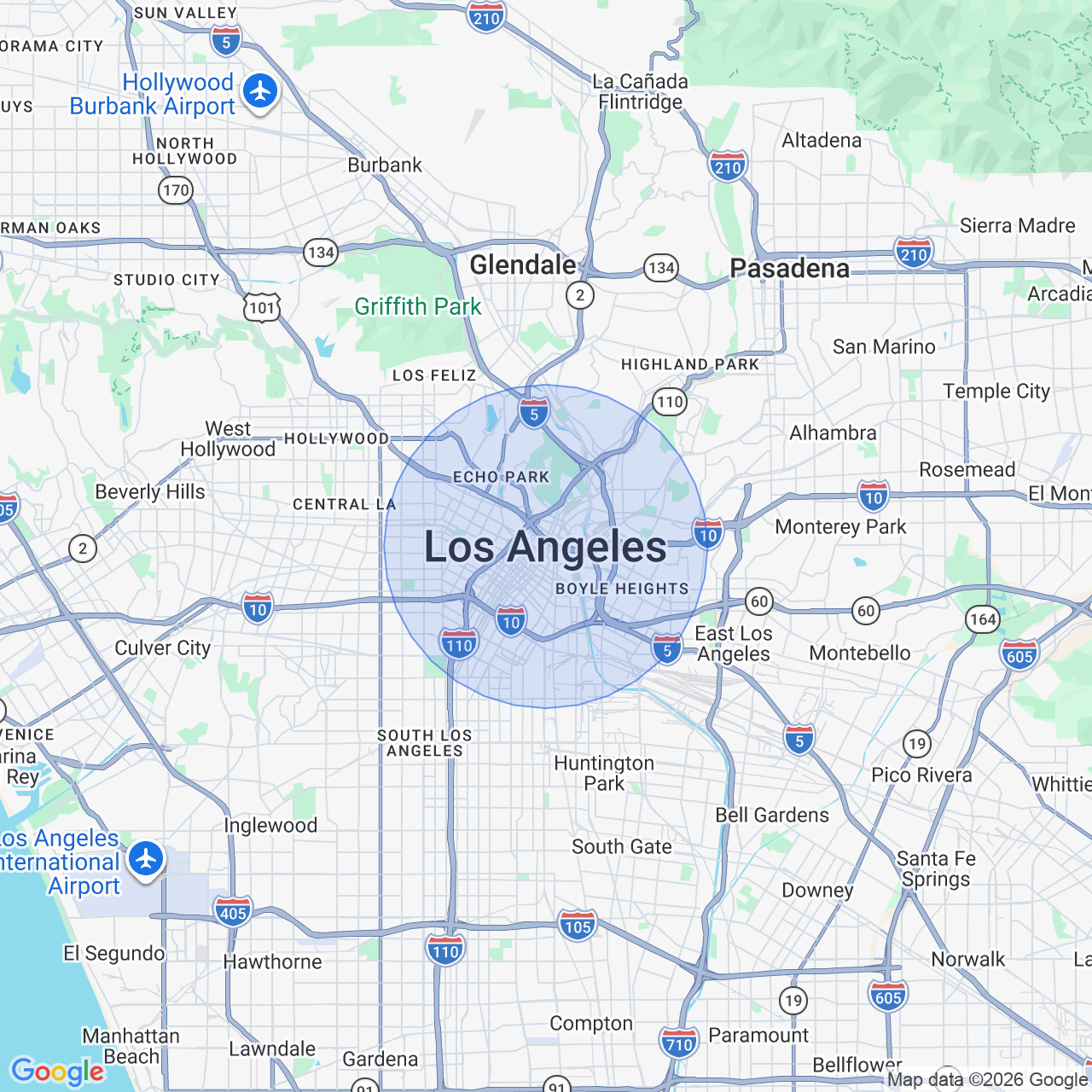 location map