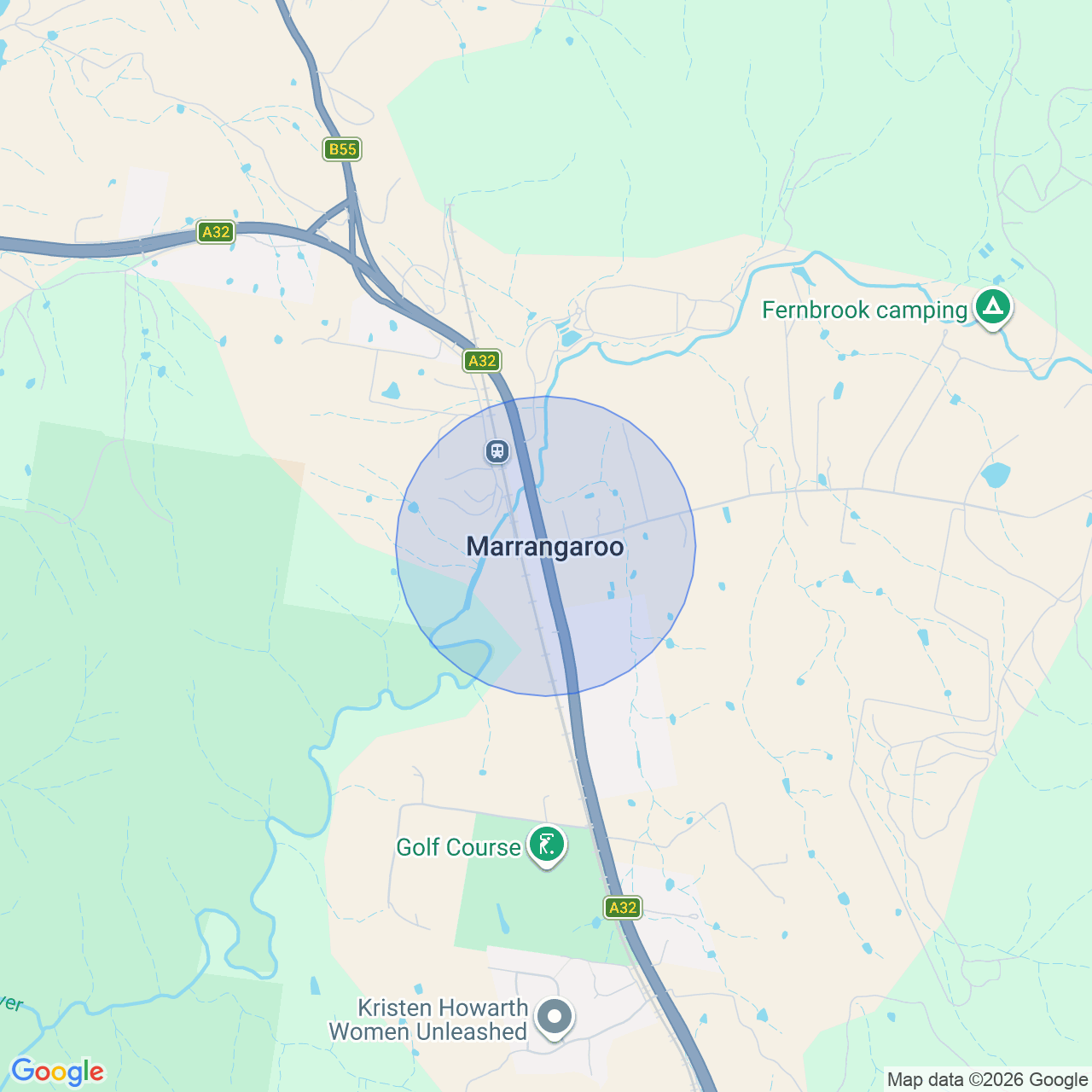 location map