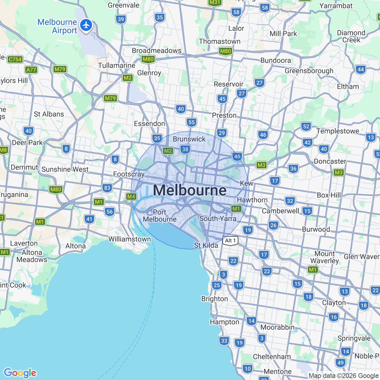 location map