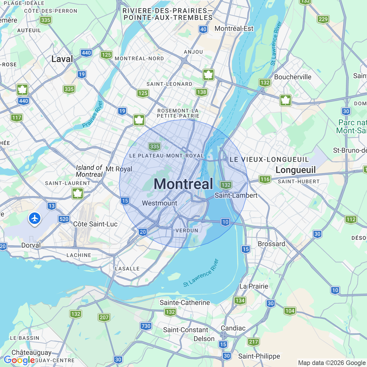 location map