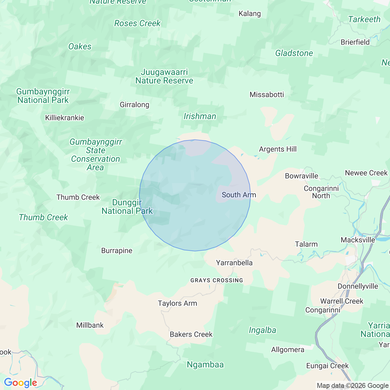 location map