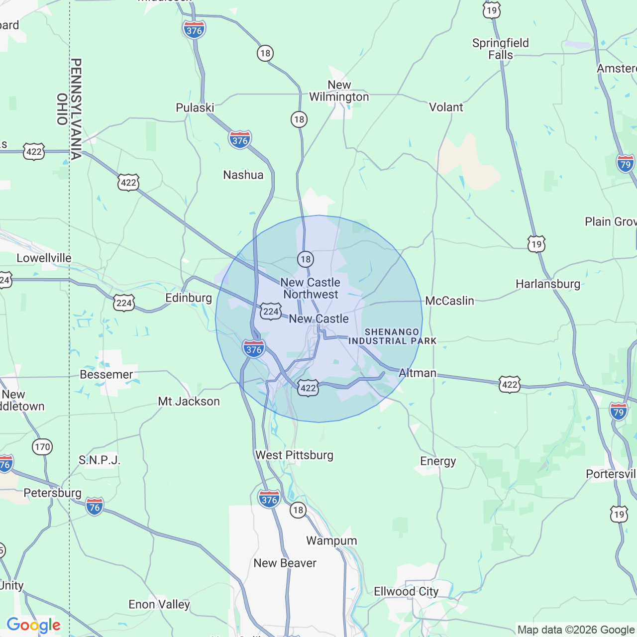 location map
