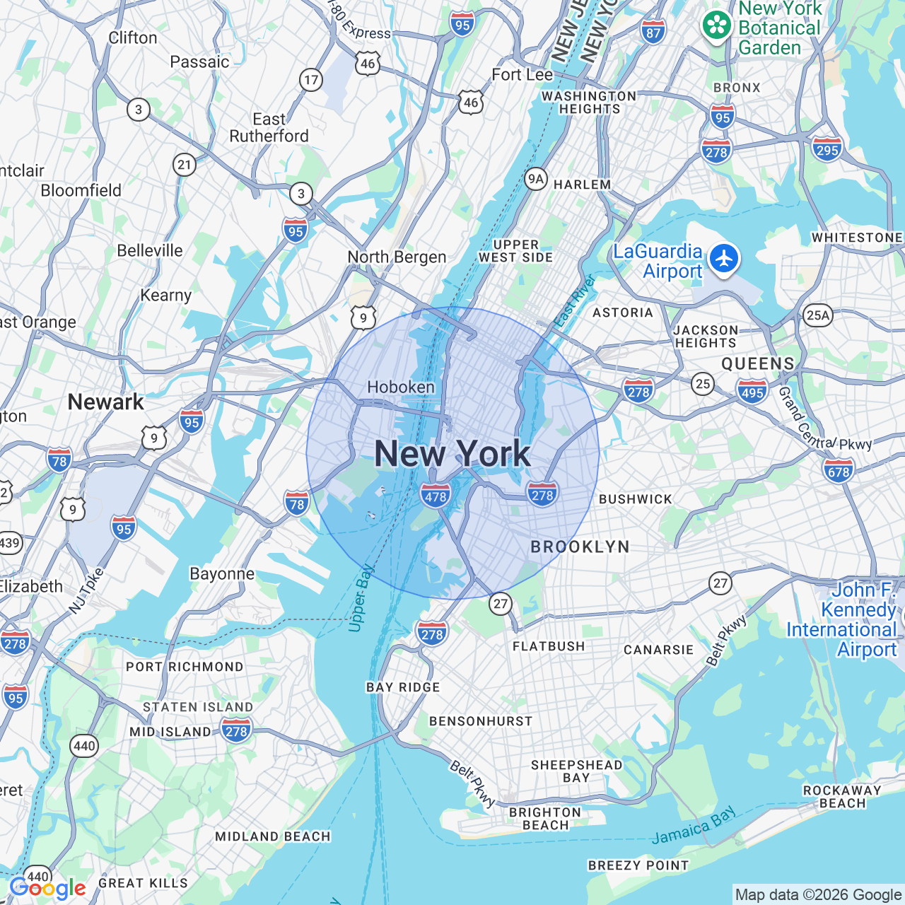 location map