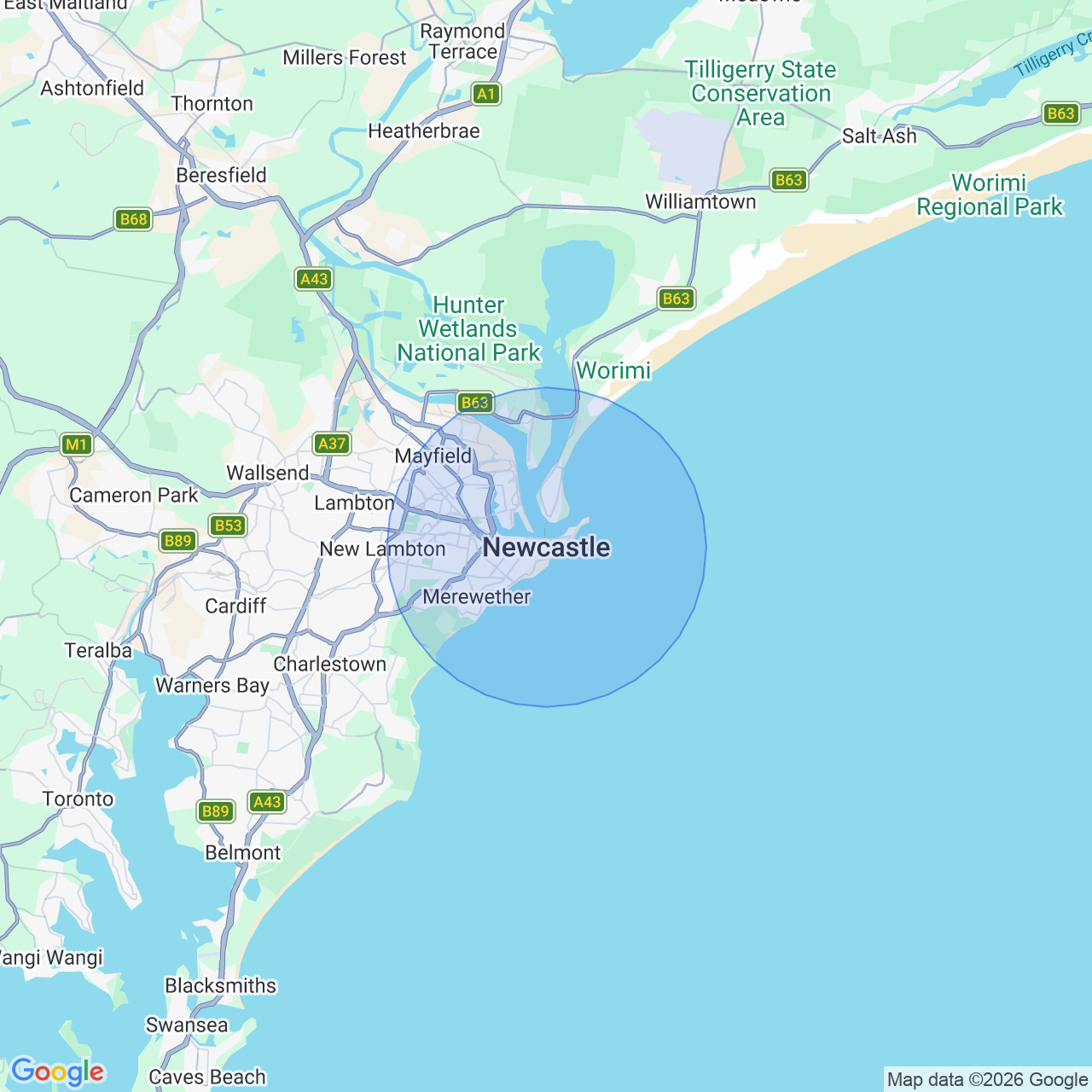 location map