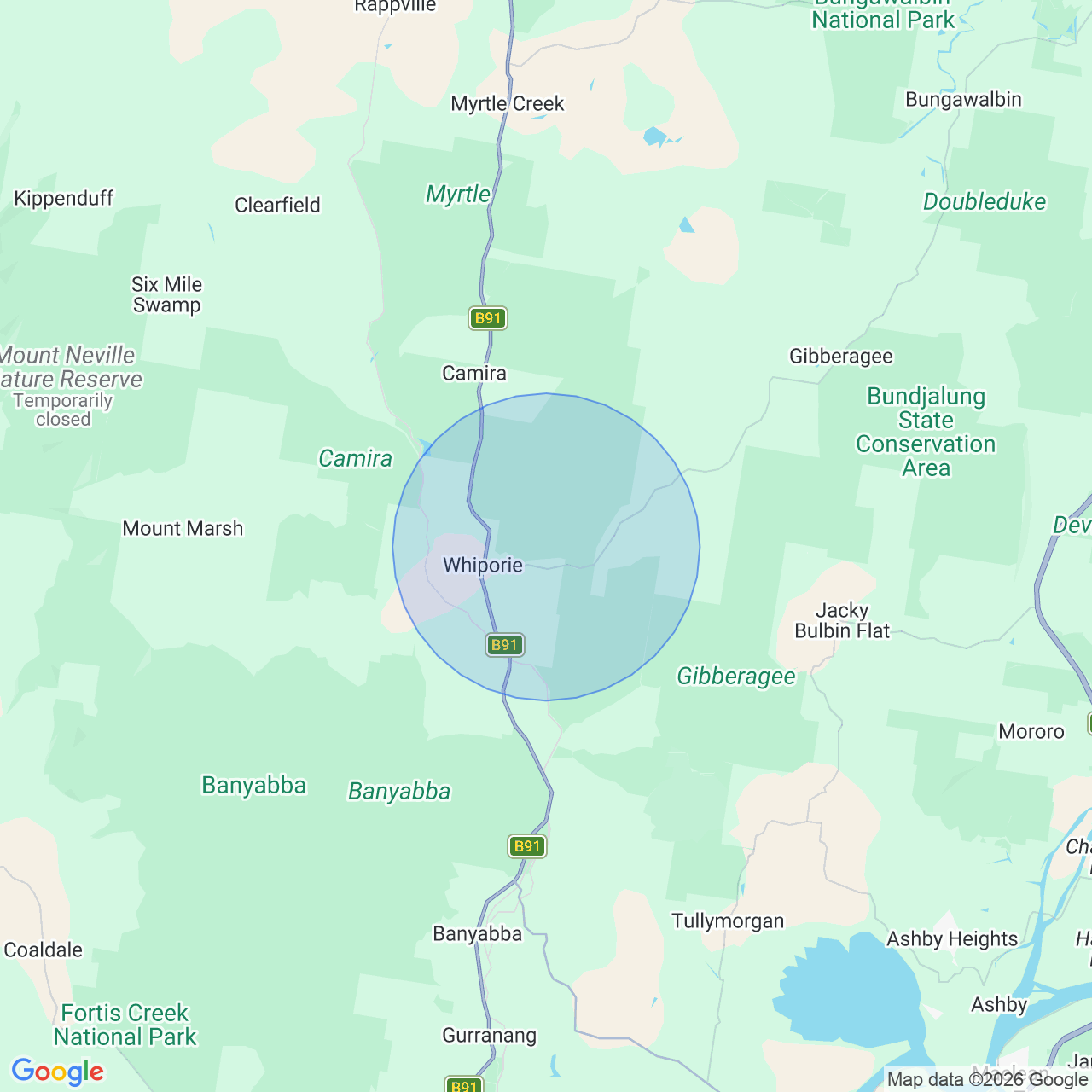 location map