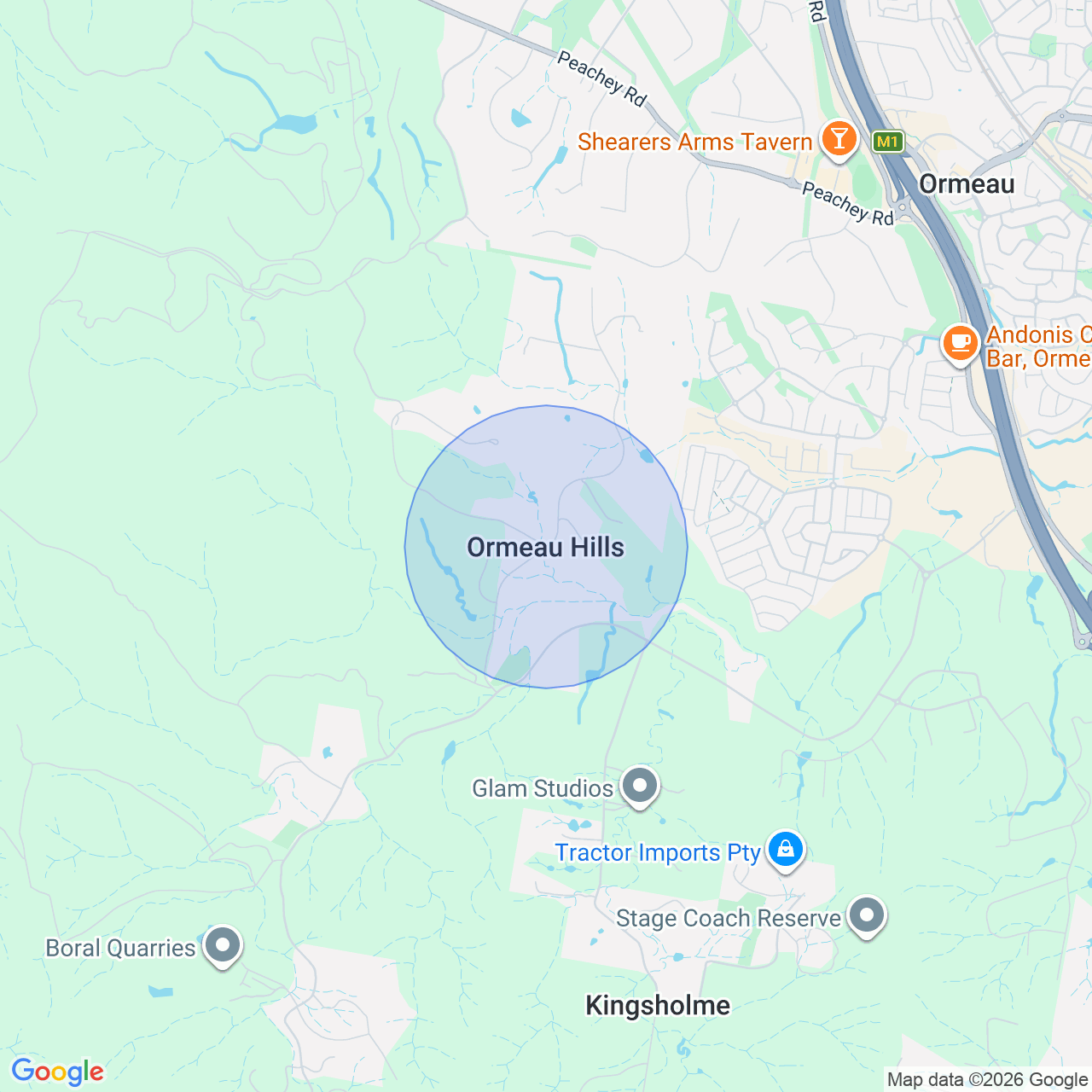 location map