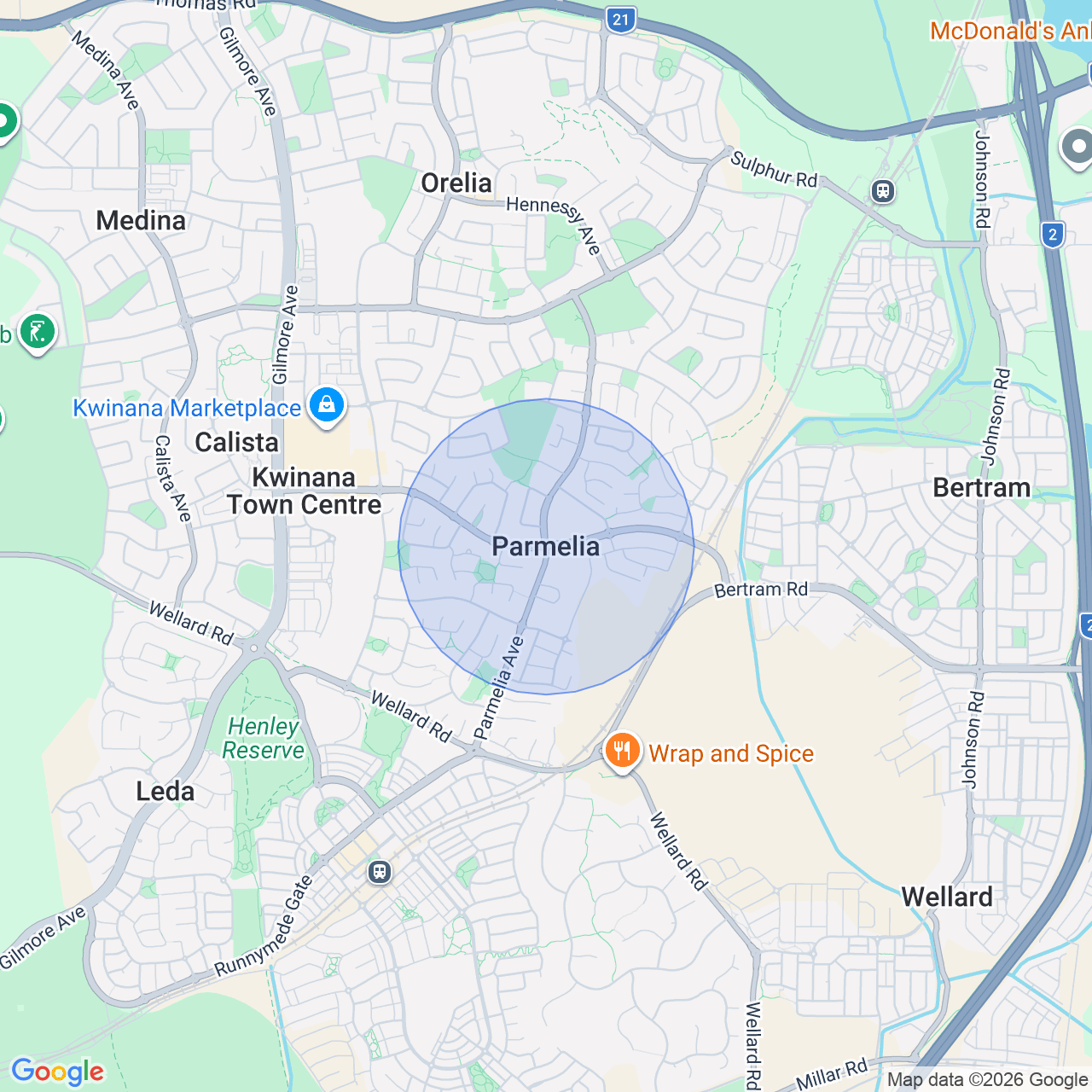 location map