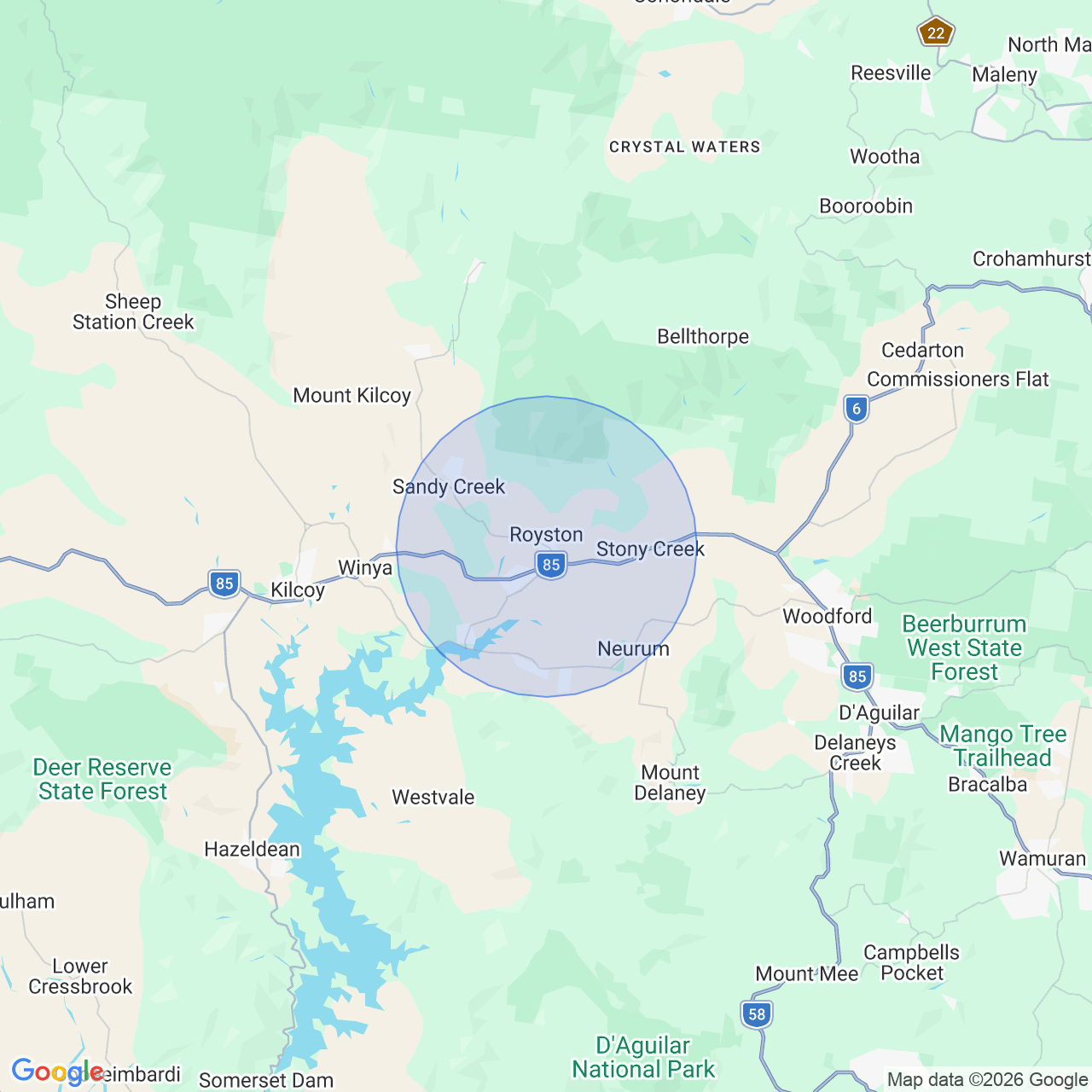 location map