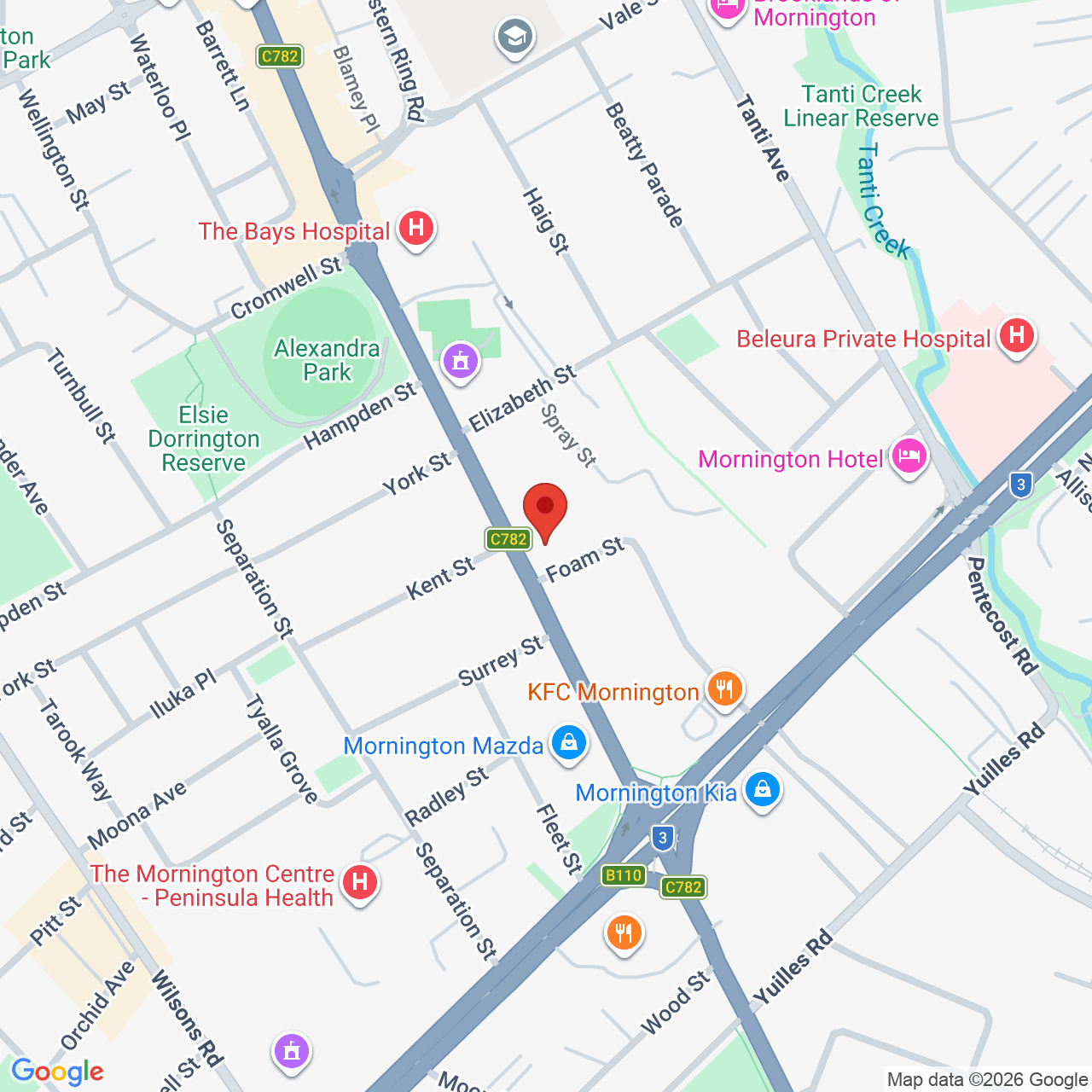 location map