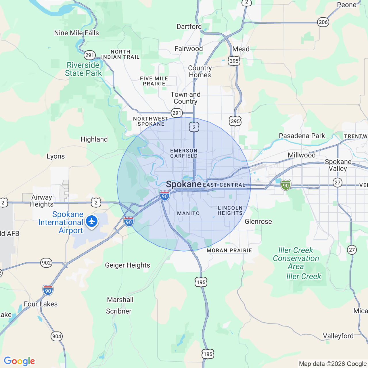 location map