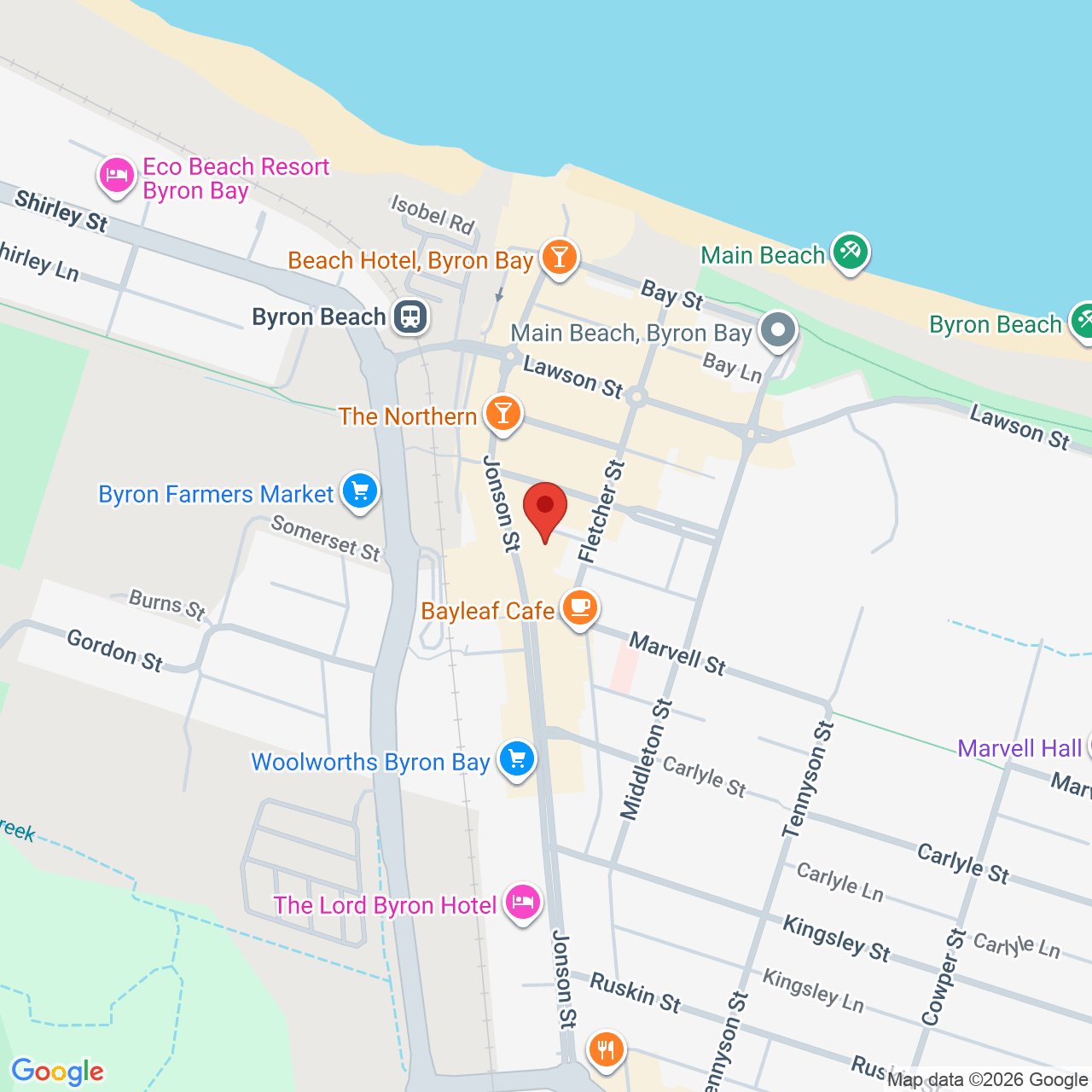 location map