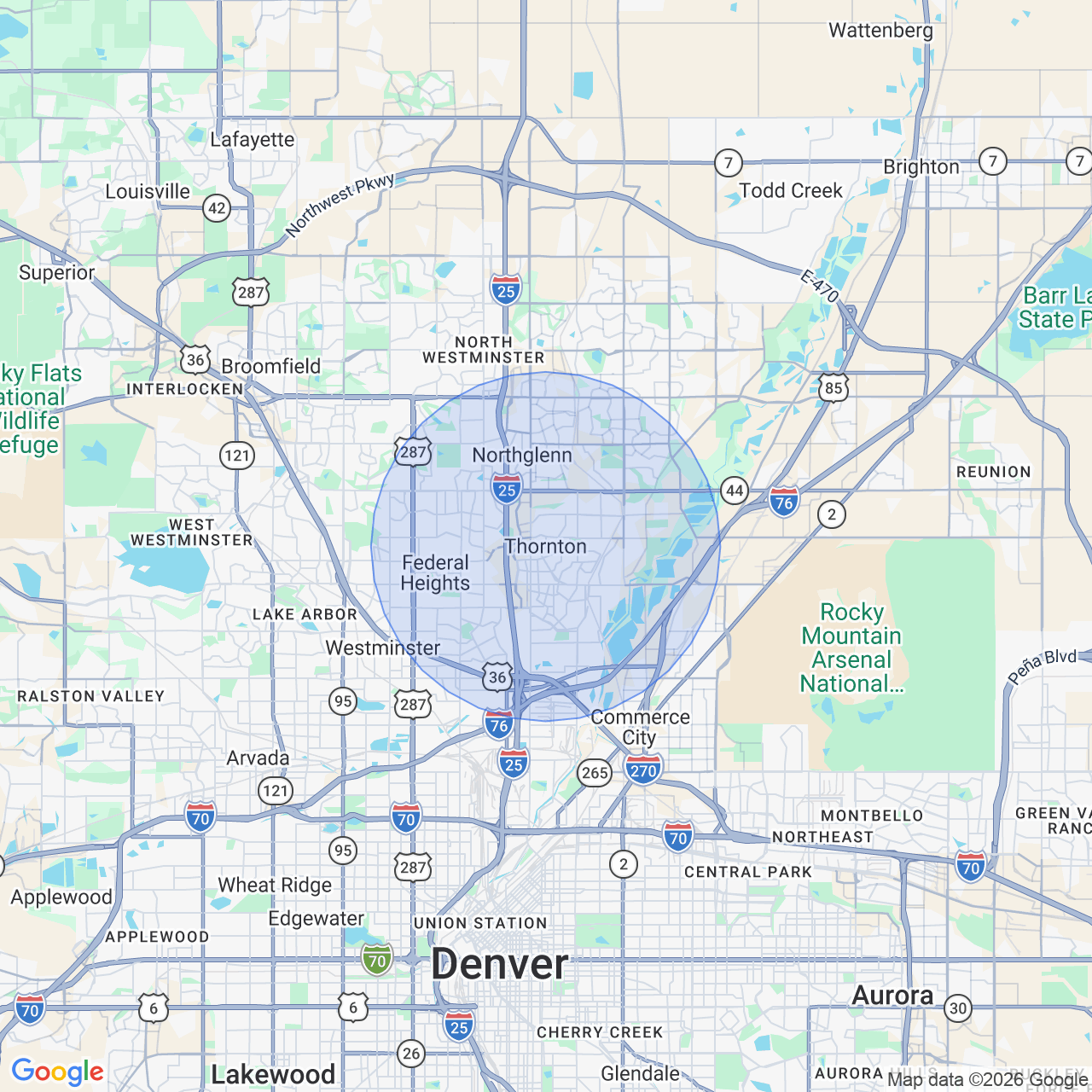 location map