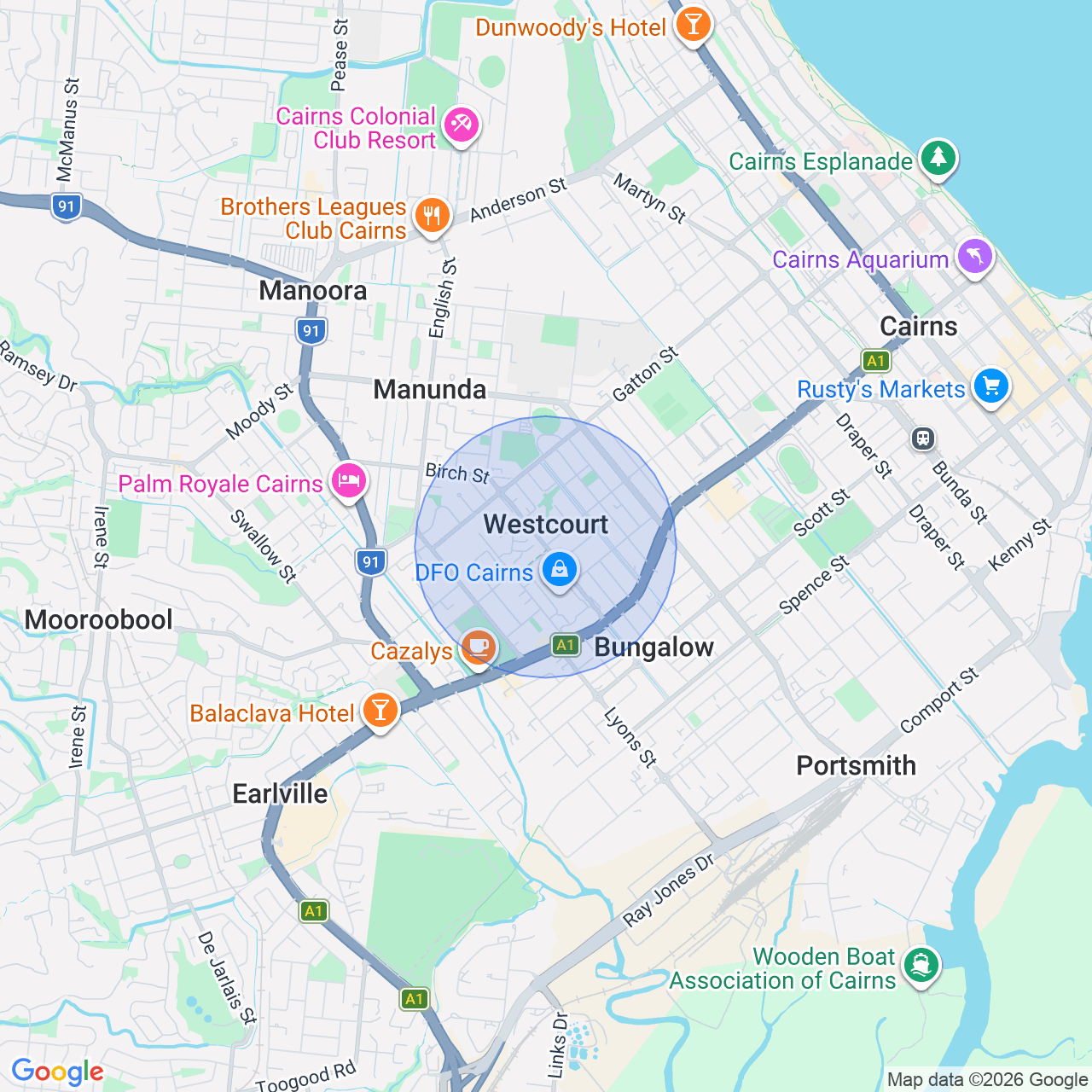 location map