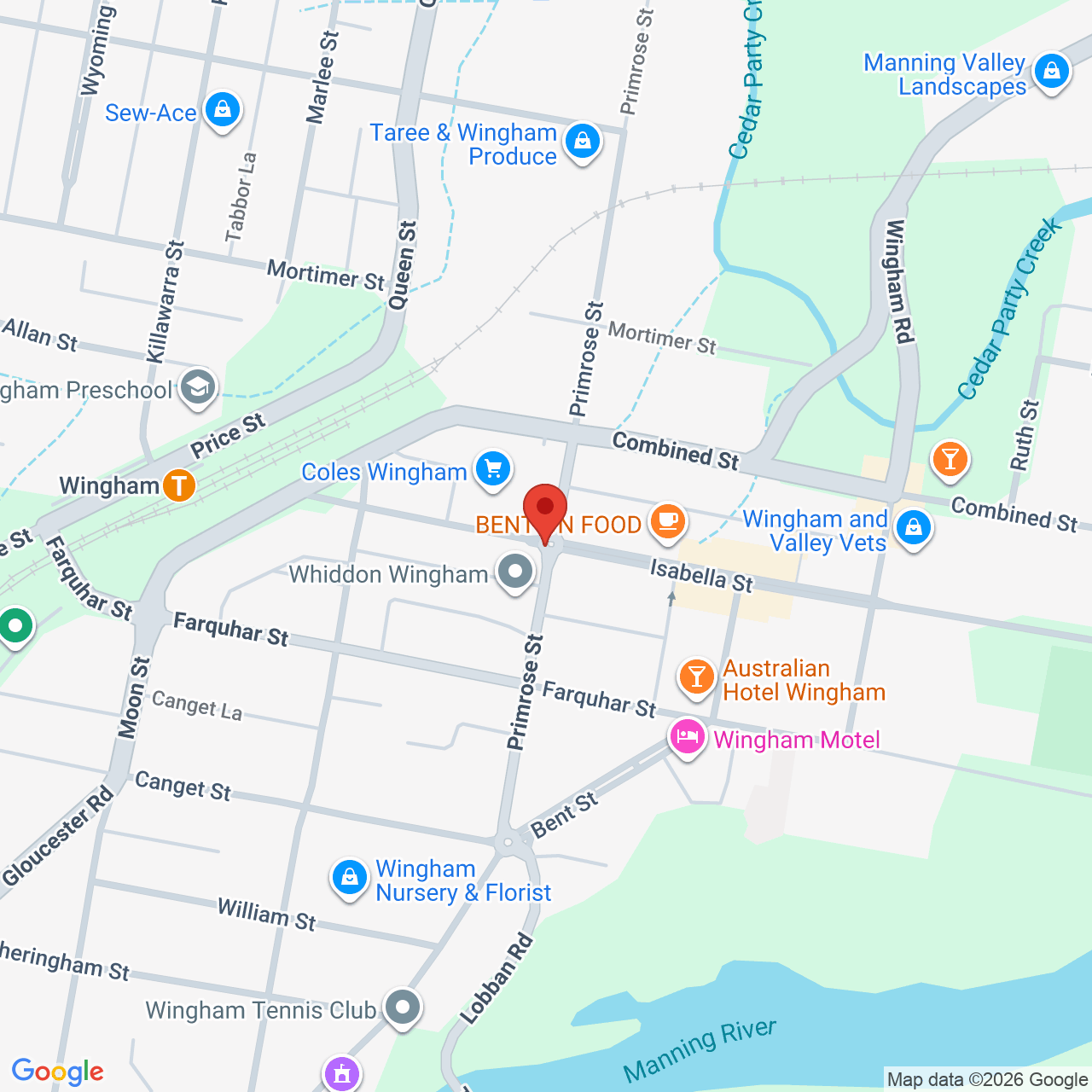 location map