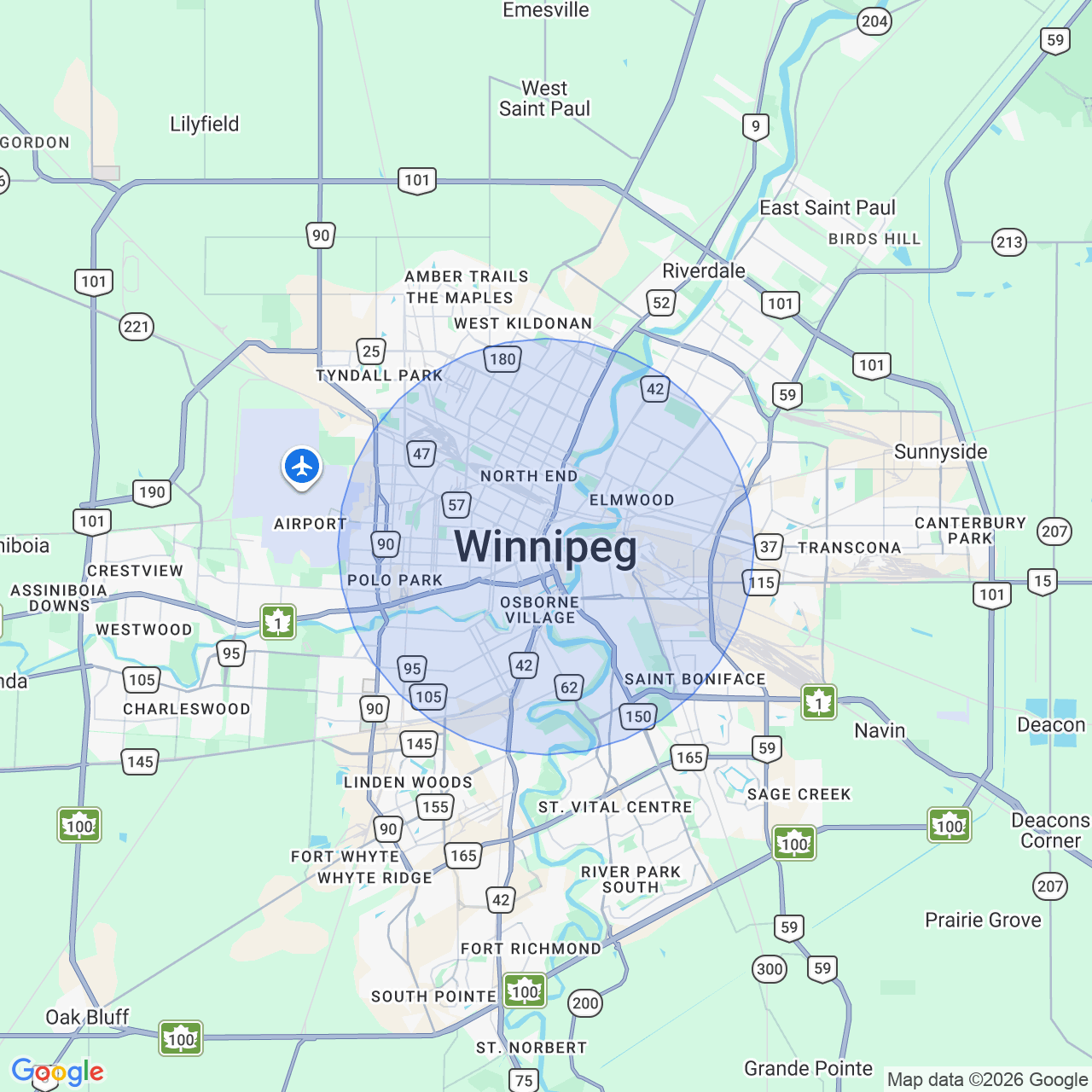 location map